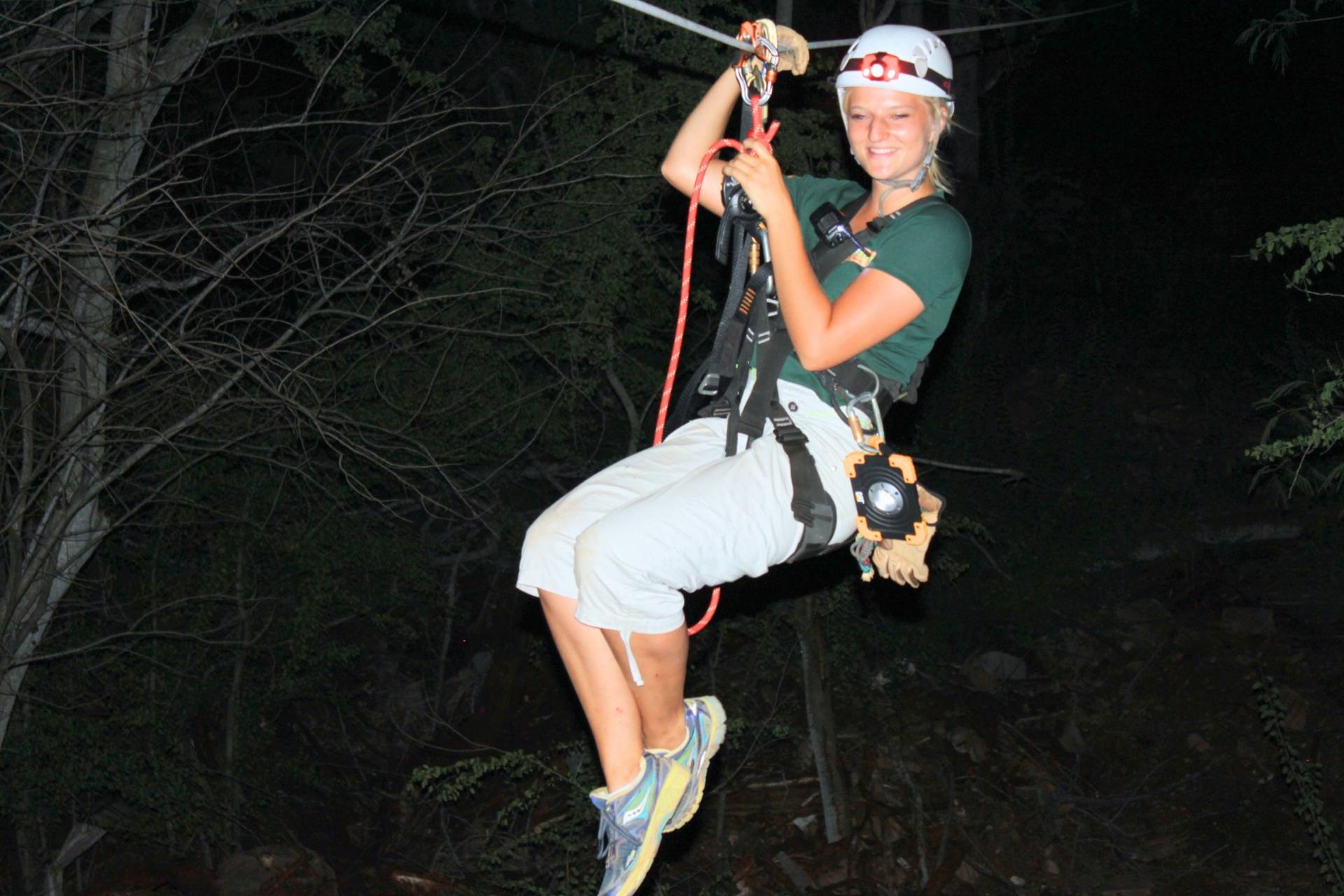 Night Zipline Adventure Experience with Campfire in Oahu - Thumbnail 6