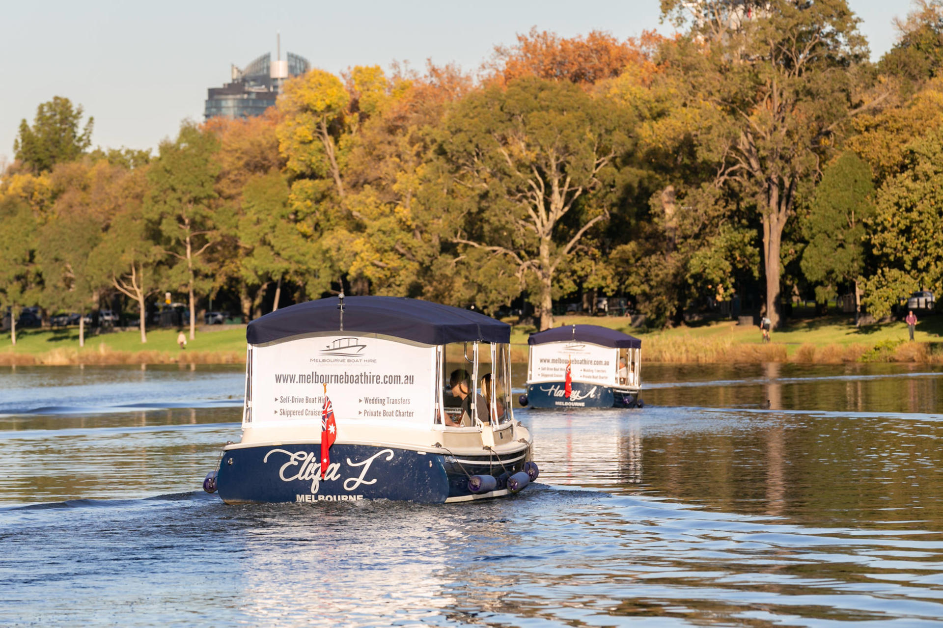 Self-Drive Eliza J Boat Hire in Melbourne - Thumbnail 5