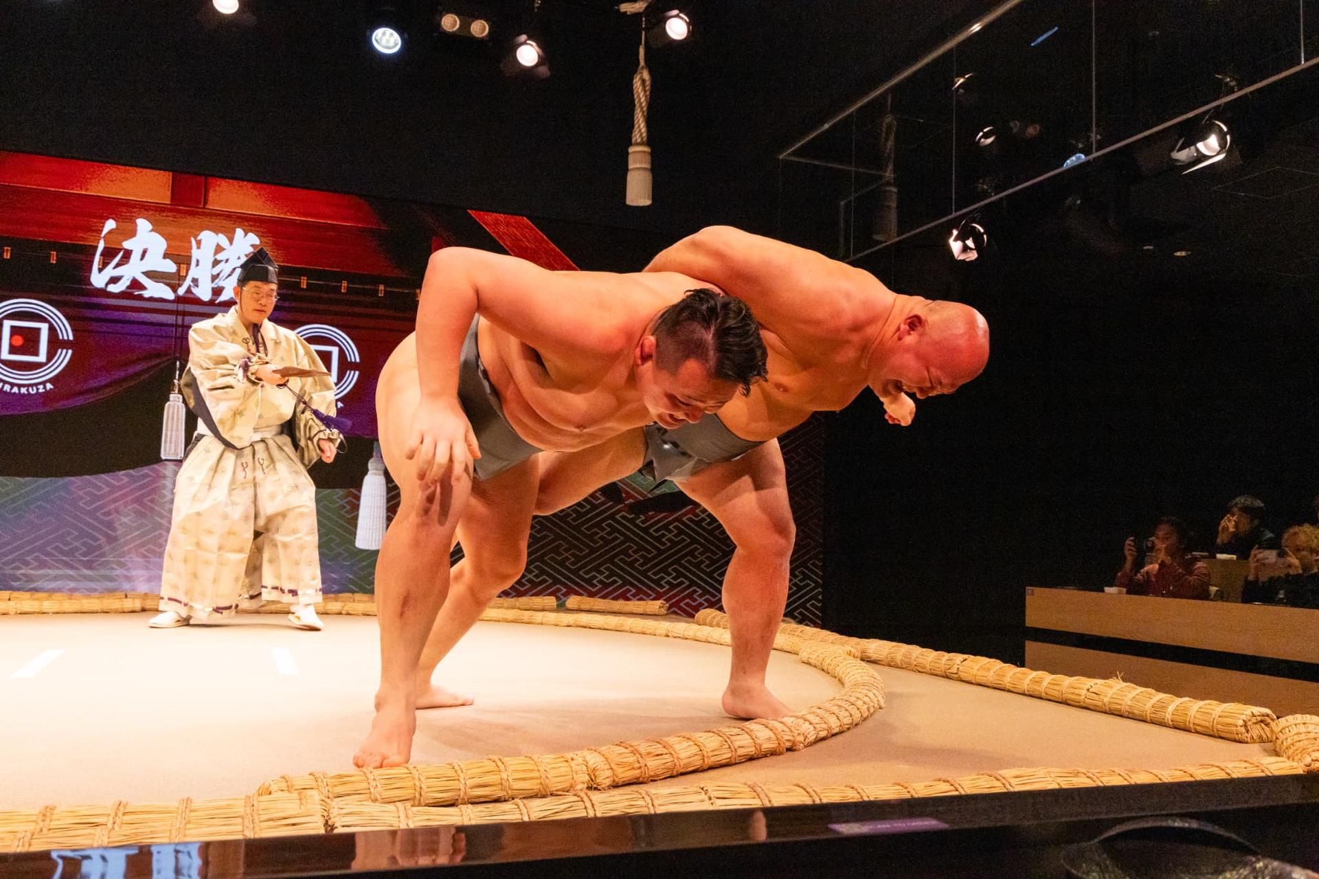 Tokyo Sumo Dinner Show in Ginza with Japanese Cuisine & Sake Bar - Thumbnail 11