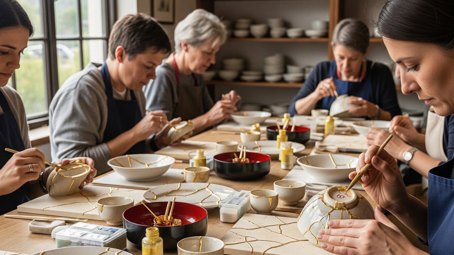 Kyoto: Japanese Gold Repair Kintsugi Workshop in Arashiyama - Thumbnail 4