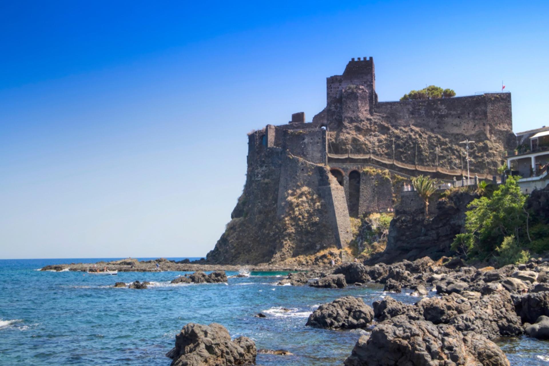 Sunset from Aci Castello:Coastal Beauty and Lava Cliffs Private Tour - Thumbnail 3