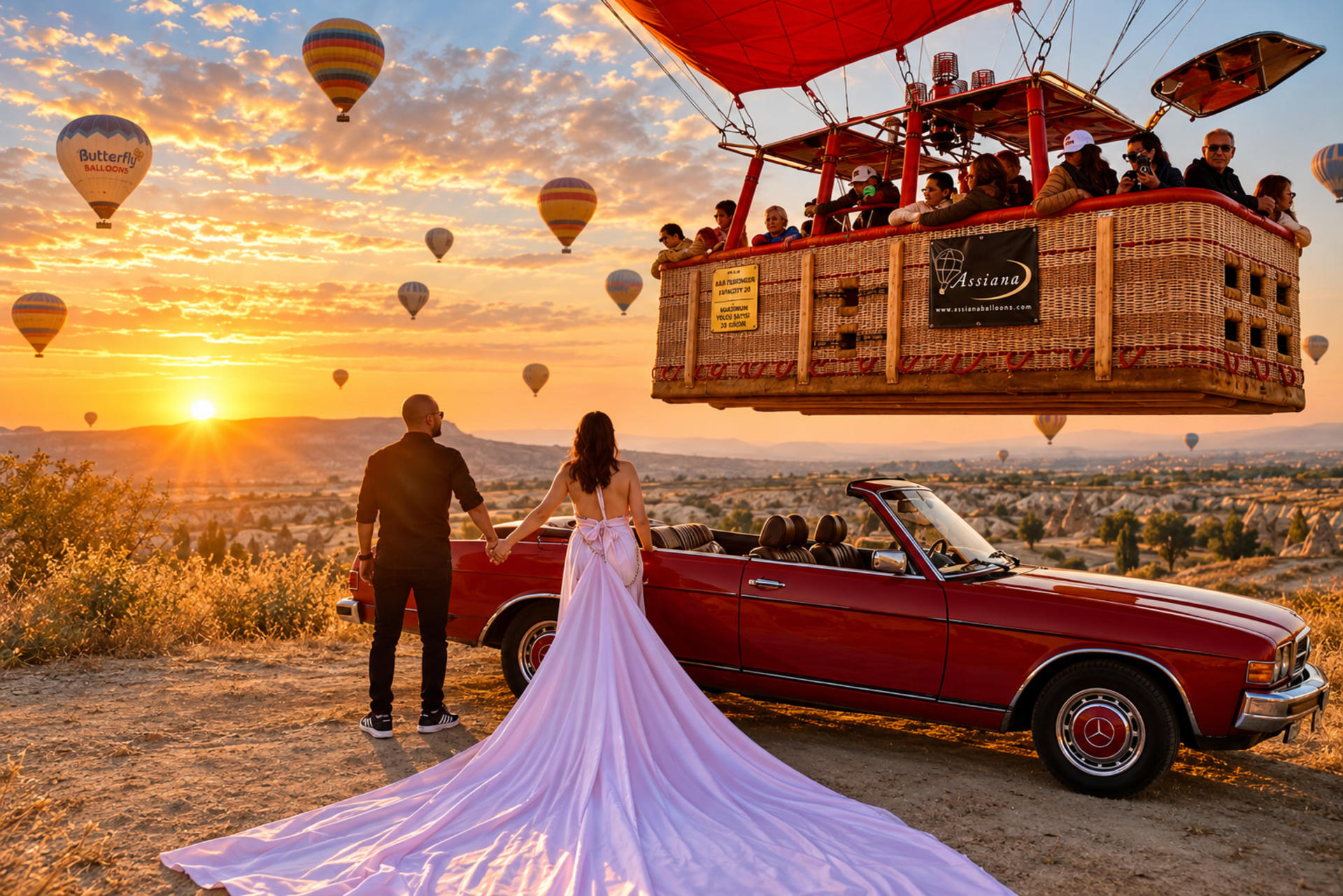 Classic Car Tour in Cappadocia with Photoshooting Options - Thumbnail 12