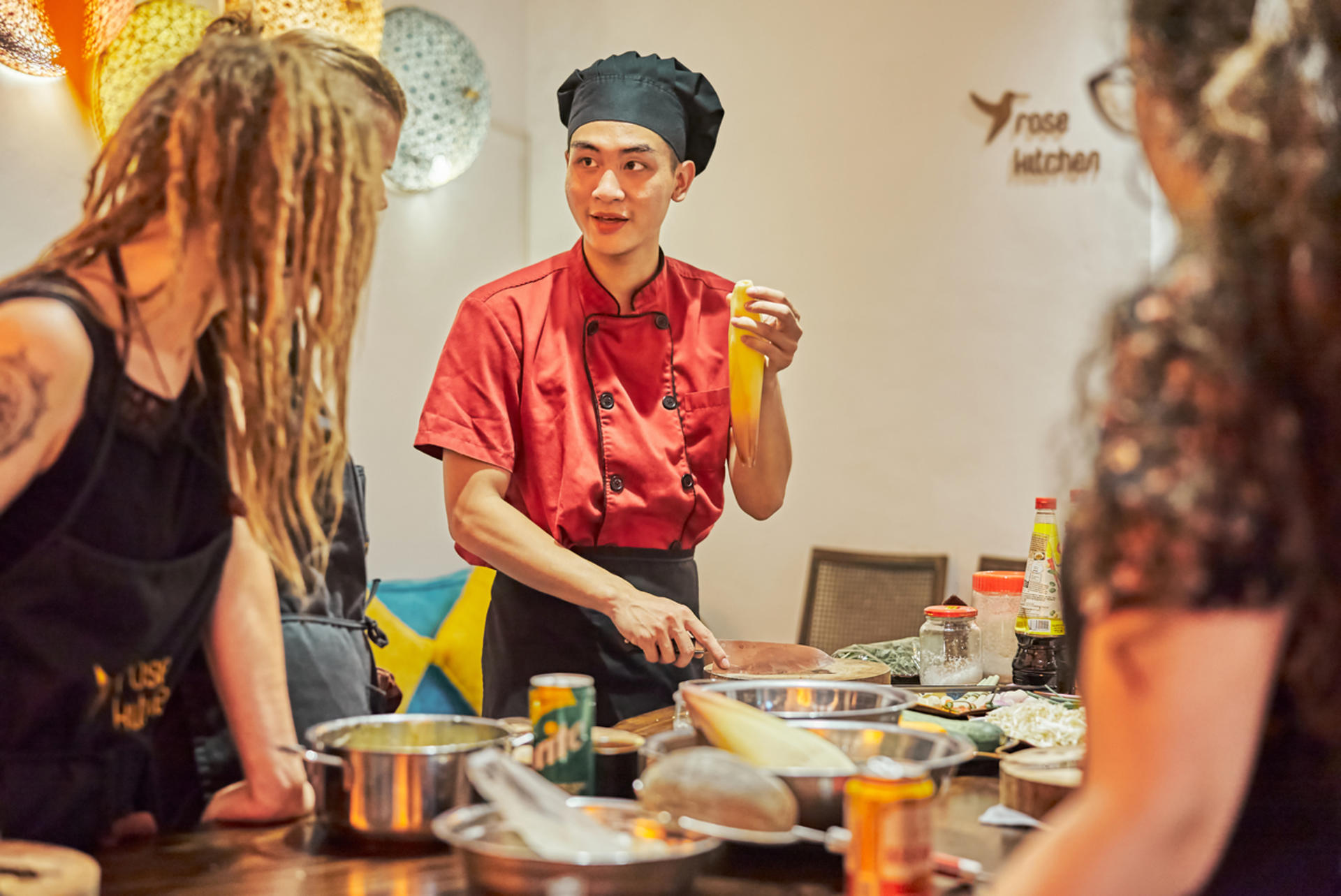Rose Kitchen Cooking Class with Local Market Tour in Ha Noi - Thumbnail 8