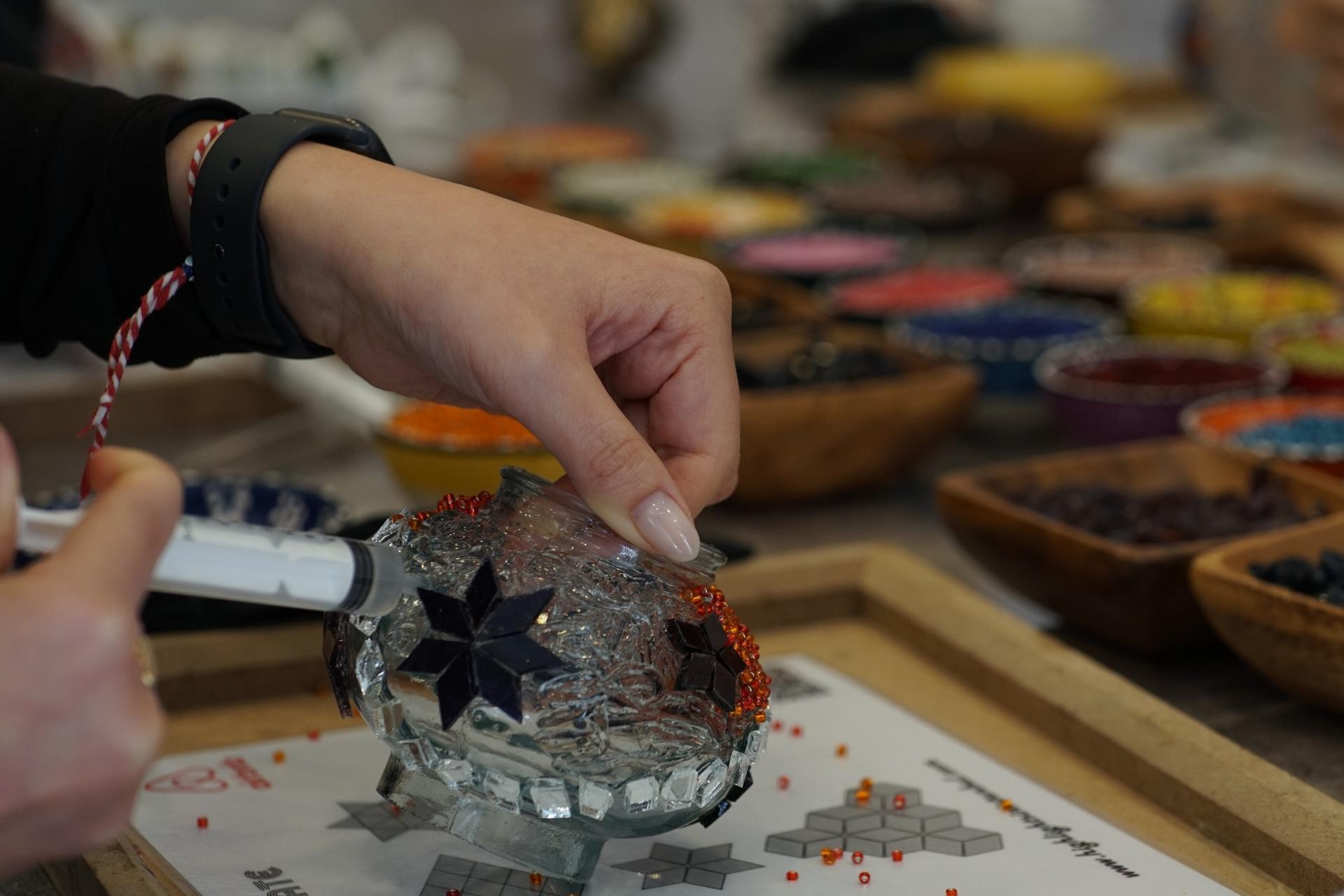 Istanbul: Traditional Mosaic Lamp Workshop - A Glowing Break - Thumbnail 9