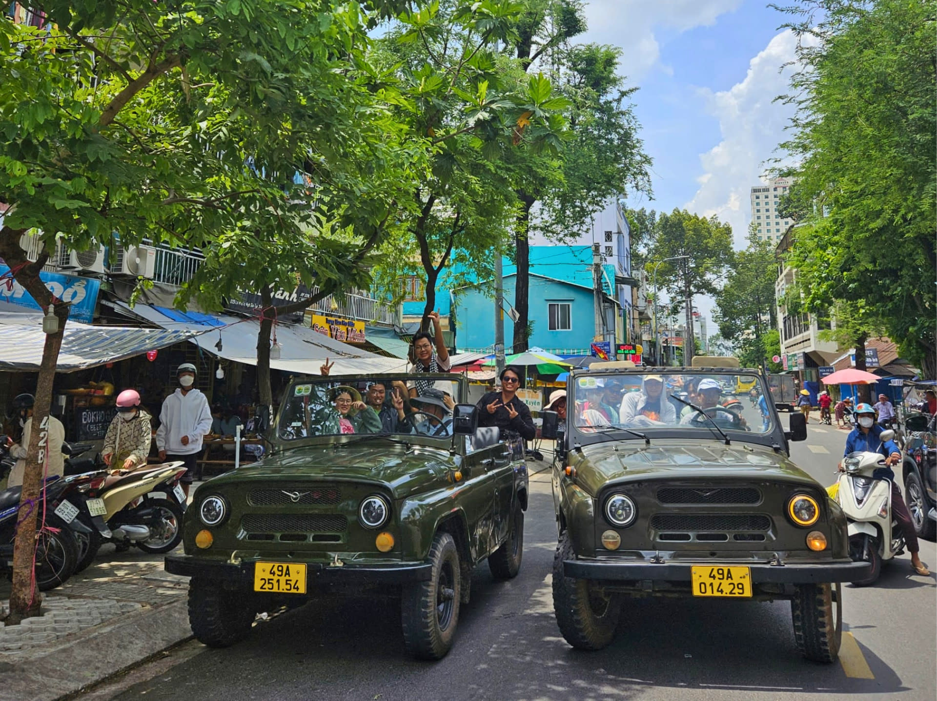Cu Chi Tunnel Half Day Tour with Army Vintage Jeep - Image 1