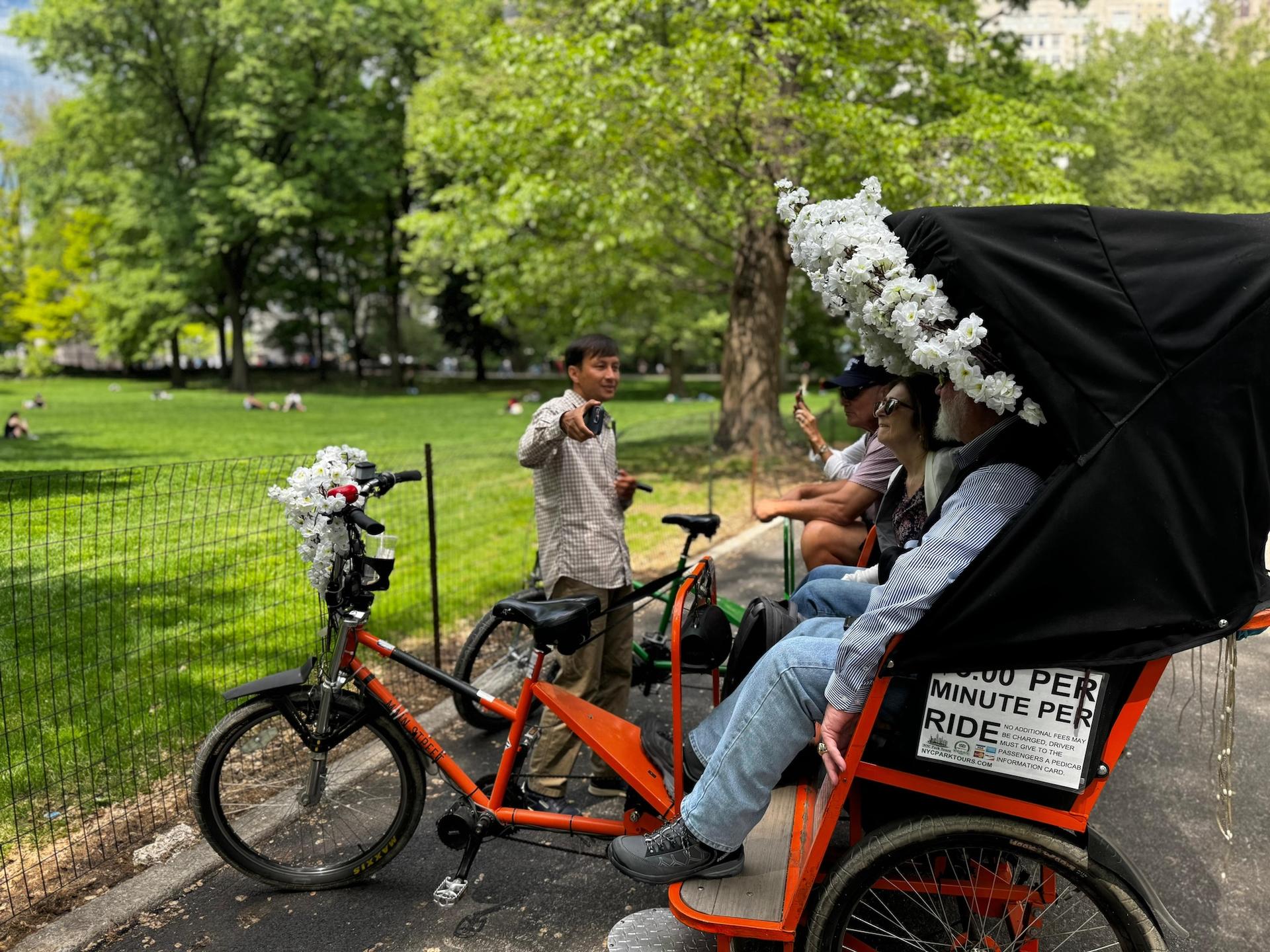 History, Nature and Movie Locations Central Park Pedicab Tour in NYC - Thumbnail 3