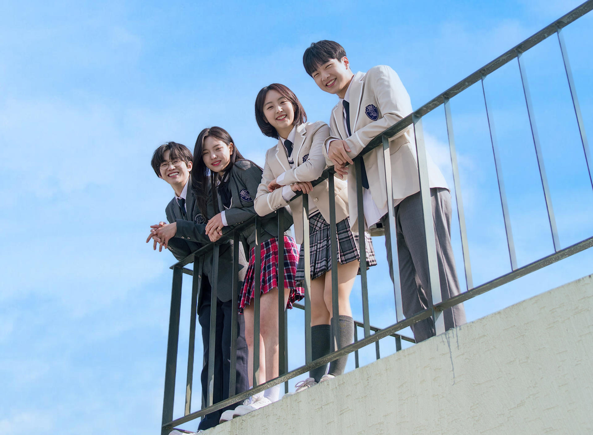 Seoul Jamsil Korean School Uniform Studio Photo Shoot Experience - Image 1