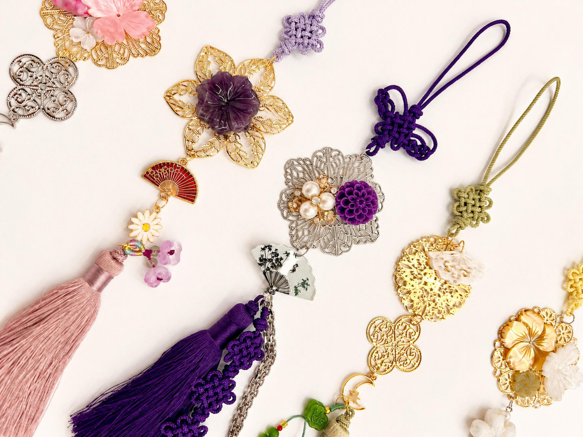 Create Your Own Korean Souvenir - Norigae keyring - Image 1