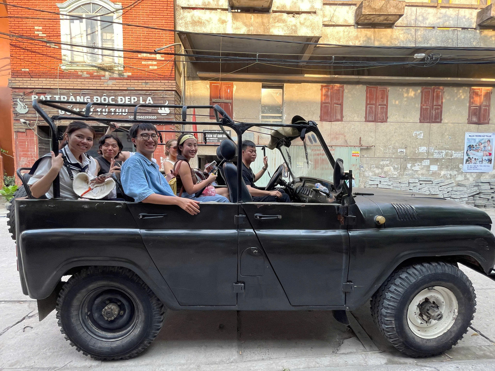 Hanoi Half-Day Jeep Tour to Bat Trang Pottery Village & Workshop - Thumbnail 2