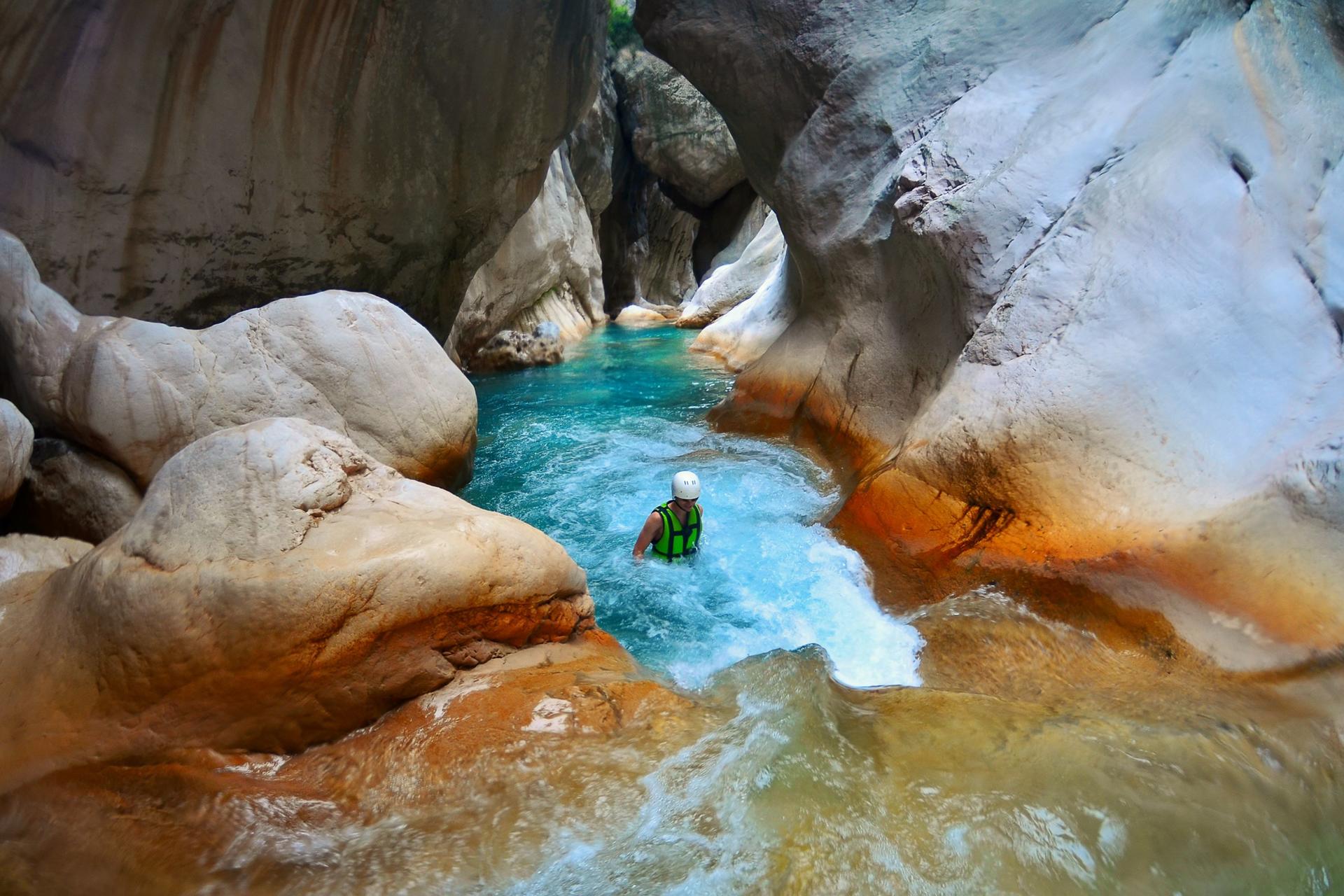 Antalya: Koprulu Canyon Rafting and Canyoning Experience - Thumbnail 6