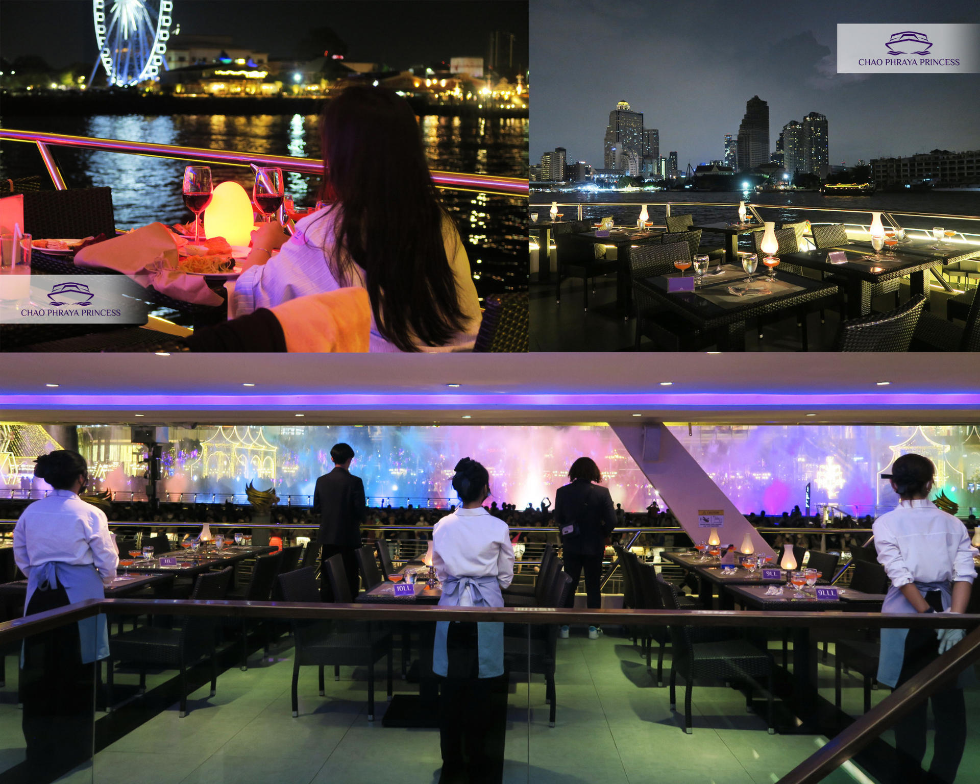 Chao Phraya Princess Dinner Cruise in Bangkok [Upper Deck Seat] - Thumbnail 5