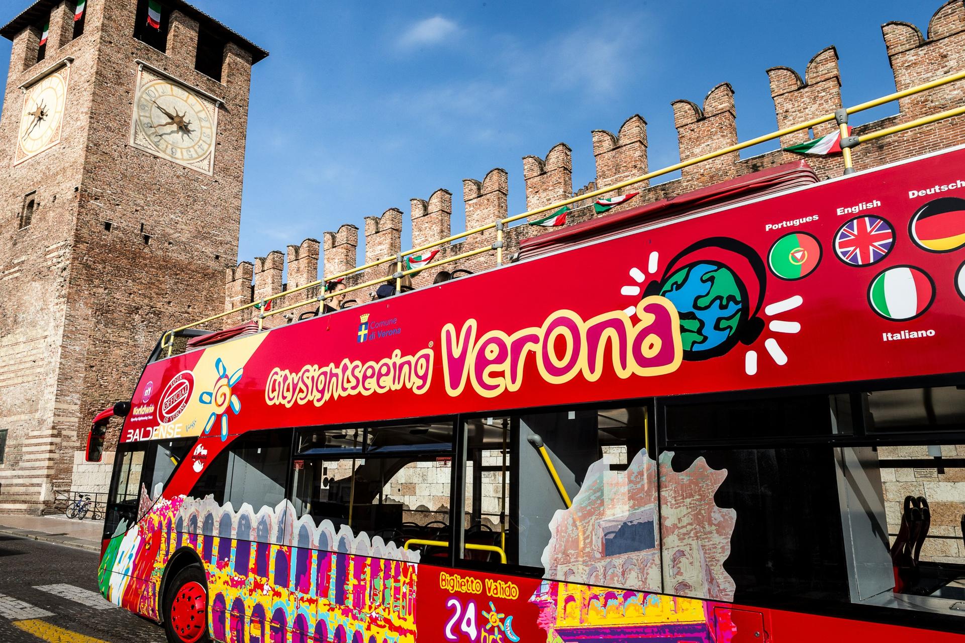 Verona Hop-On Hop-Off Bus by City Sightseeing - Image 1