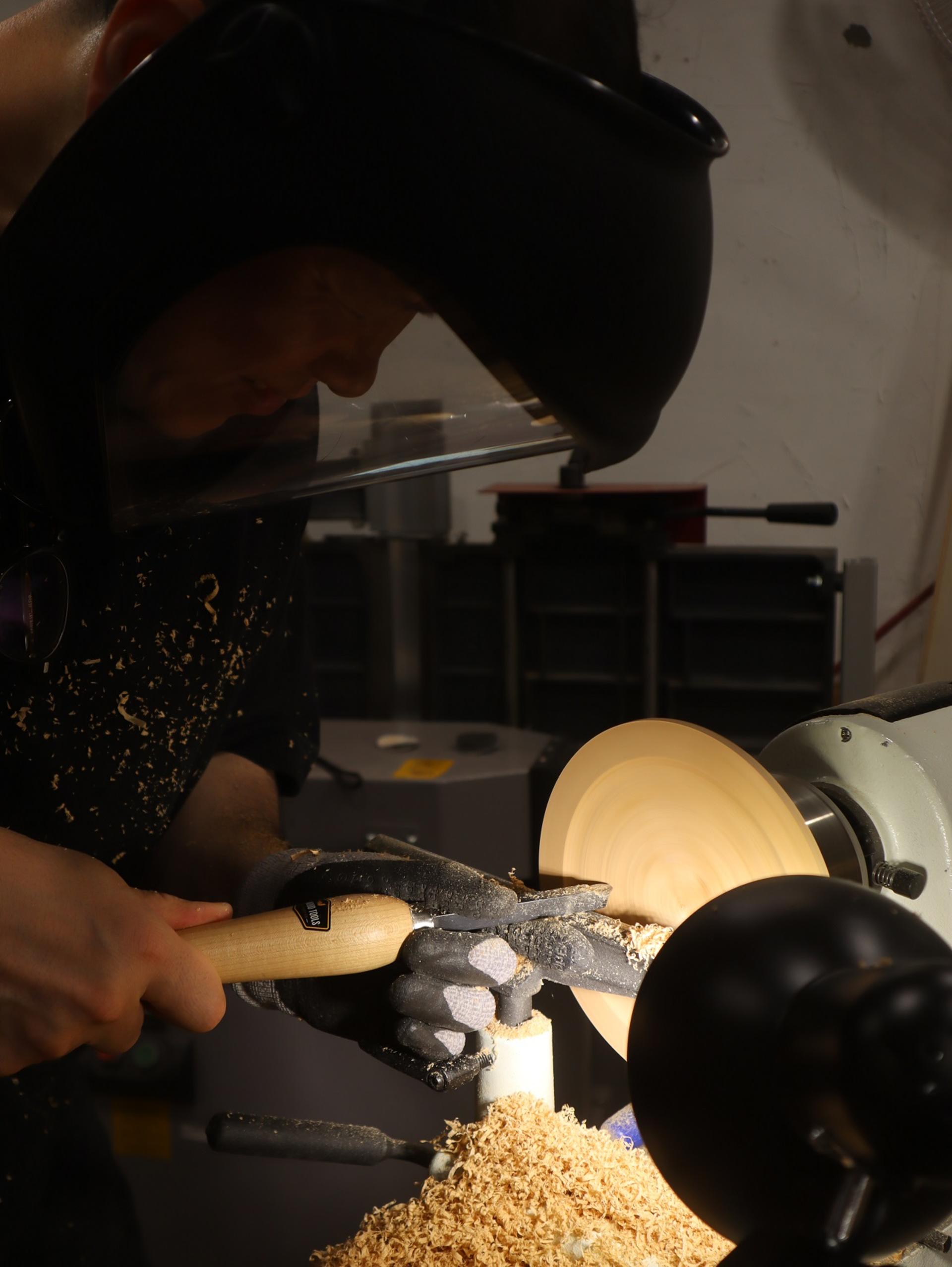 Seoul Woodturning Handmade Wooden Plate Making Experience - Thumbnail 4