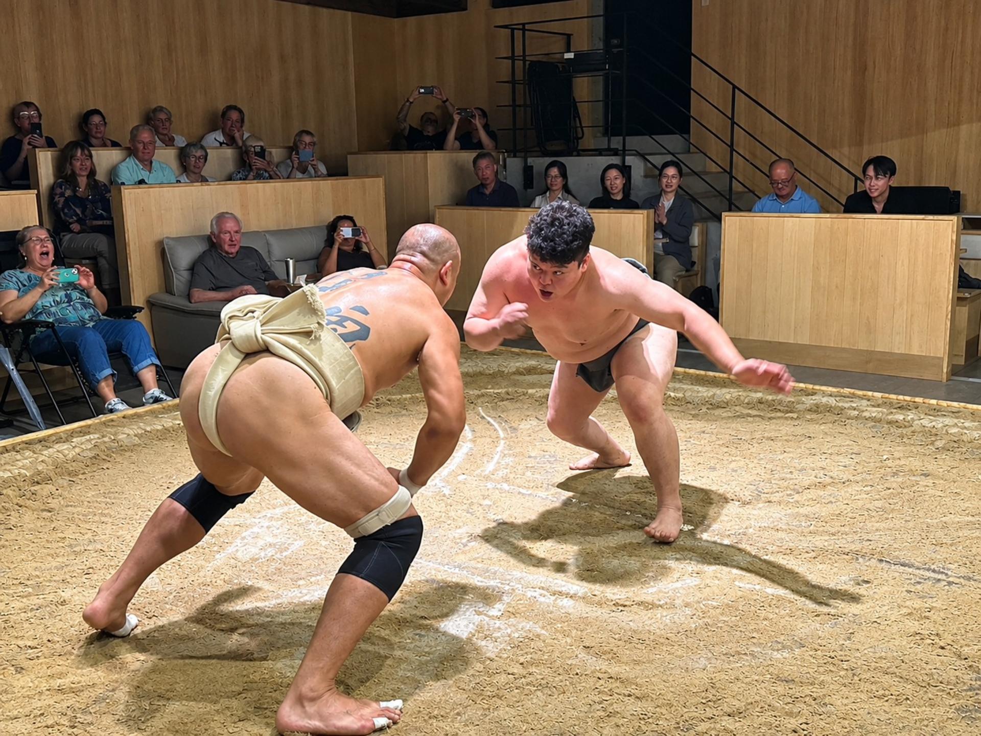 Sumo Show & Experience in Kyoto with Wagyu or Tuna Dinner - Thumbnail 8