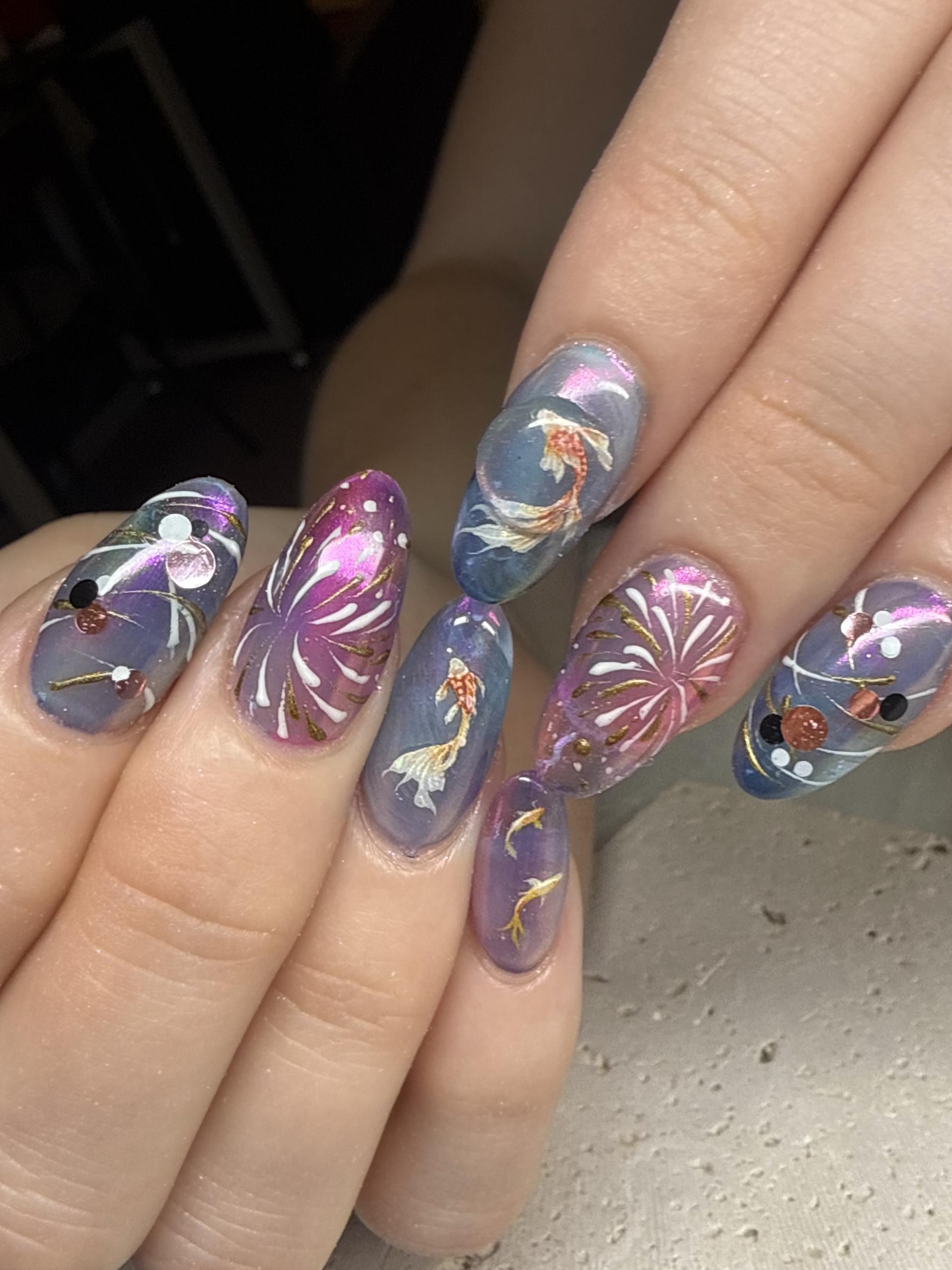 Hand-drawn art nail salon Nail Salon Meika, 2 minutes walk from Nakameguro Station. English available. - Image 1