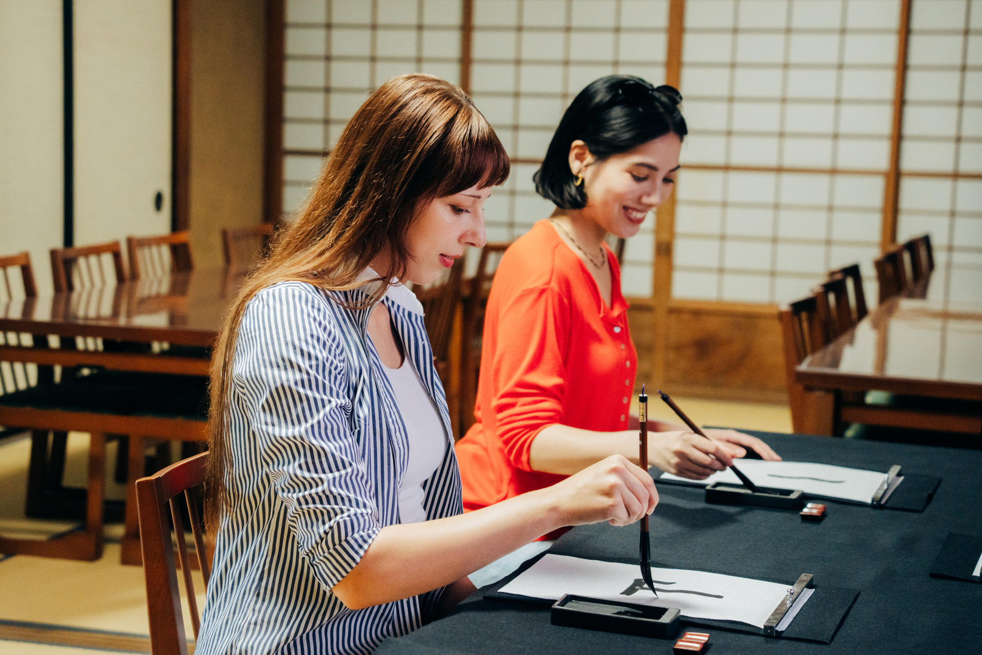 Tokyo:Private Japanese Calligraphy Experience at a Temple in Asakusa - Thumbnail 3