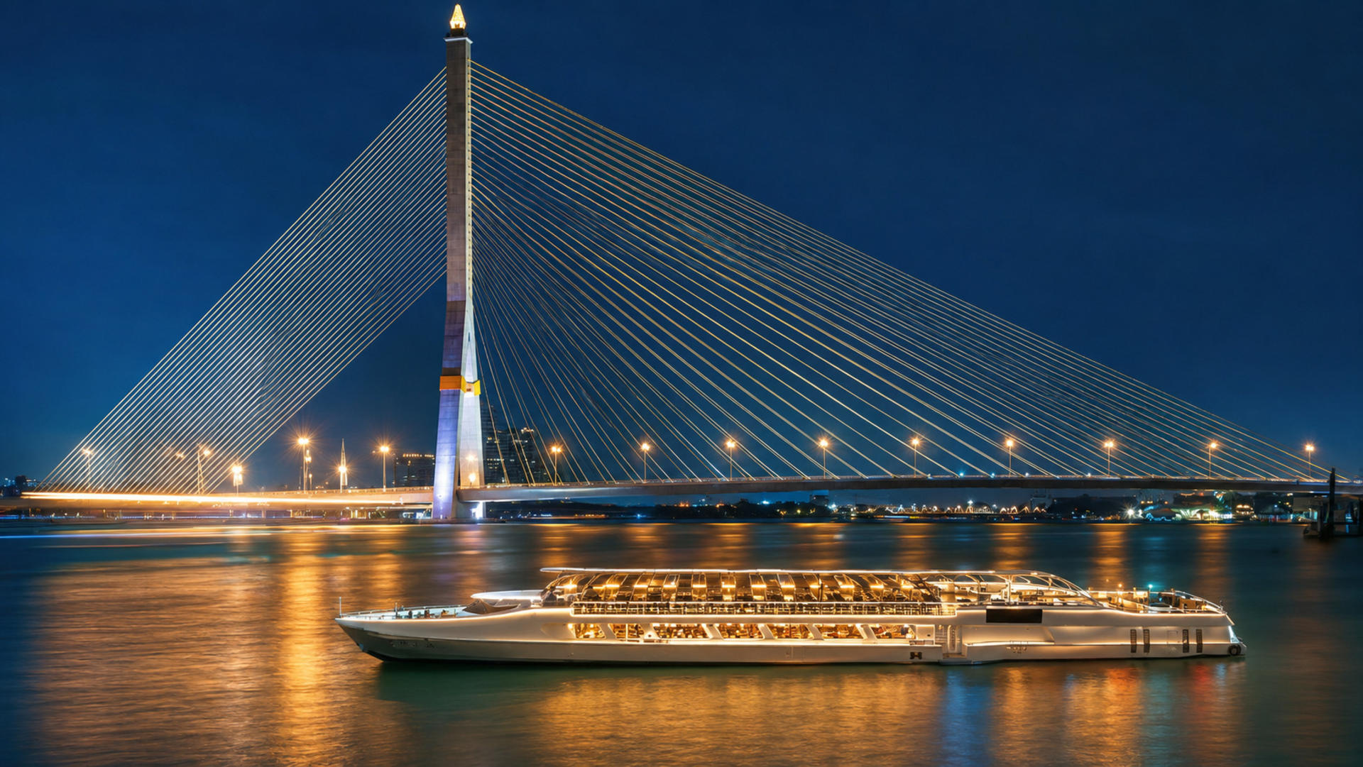Riverside Kinlen Cruise in Bangkok - Image 1