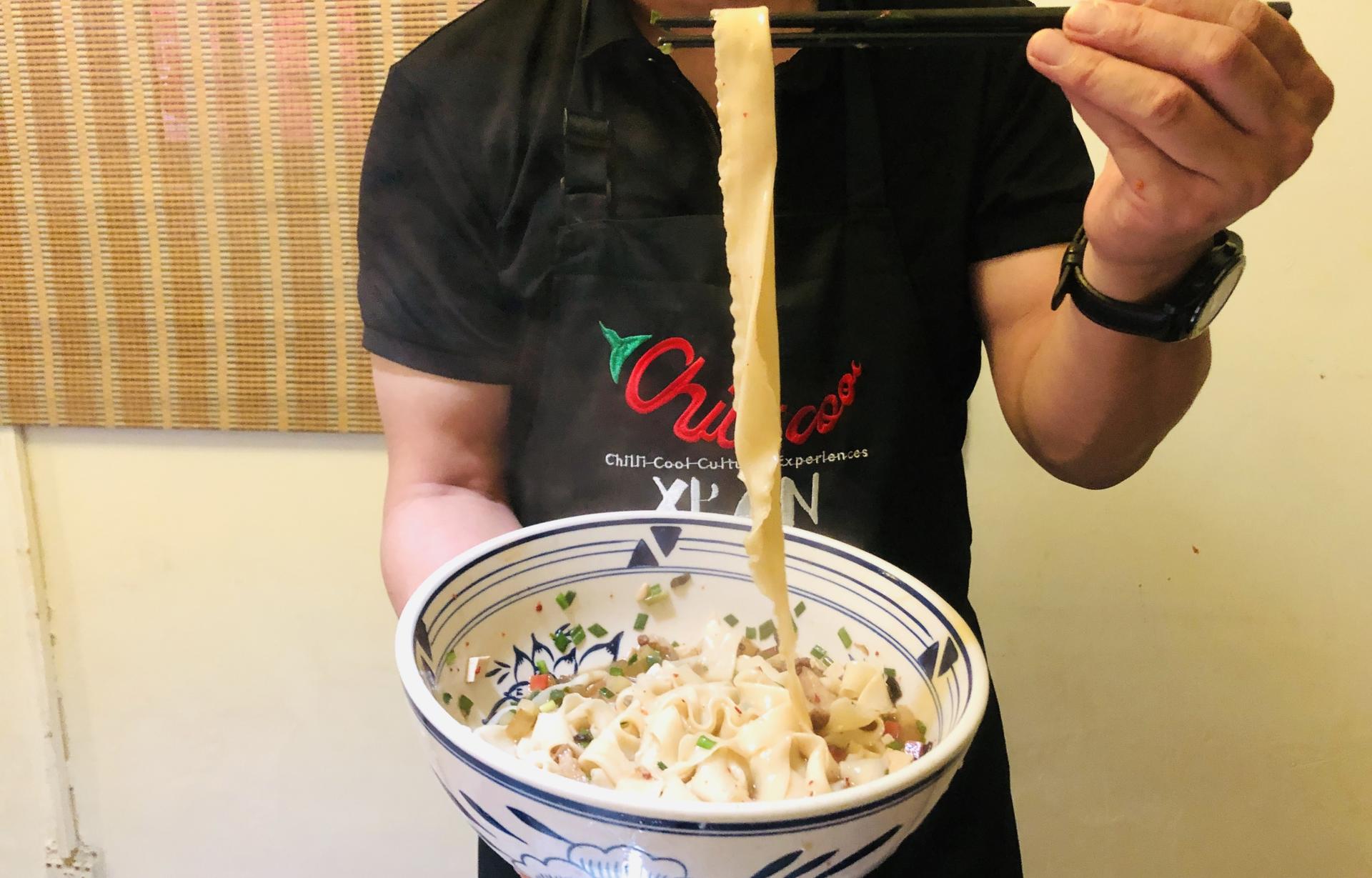 Xi'an Biang Biang Noodles Cooking Class with Market Visit-Eatwith - Thumbnail 7