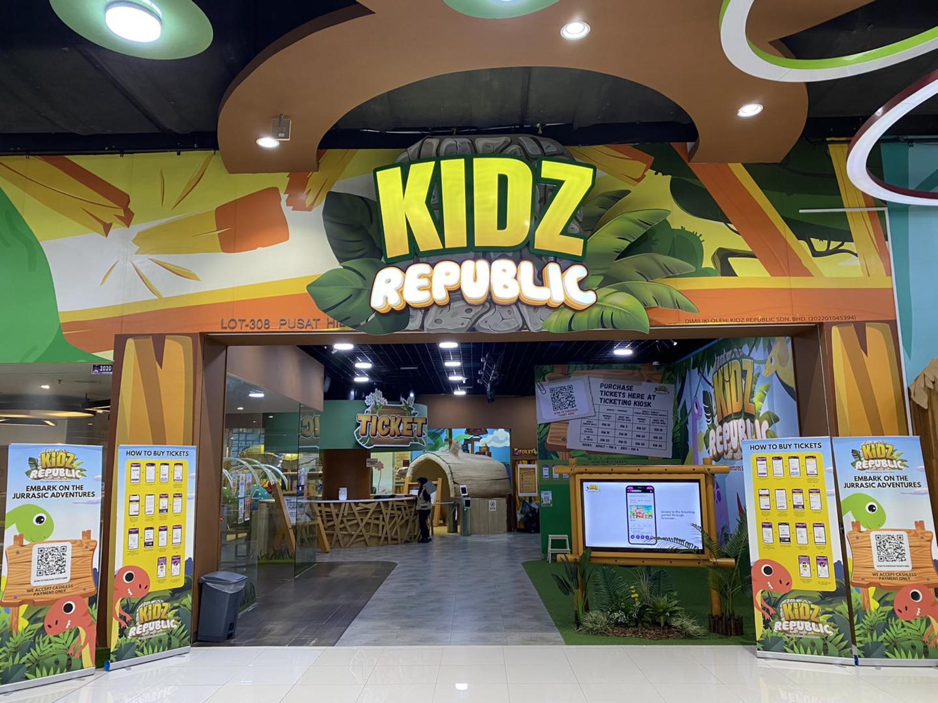Kidz Republic Indoor Theme Park in Johor Bahru Ticket - Image 1
