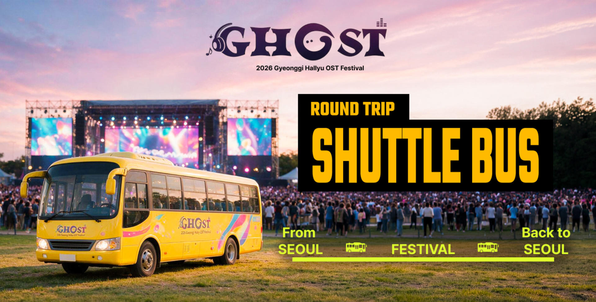 2026 GHOST Festival Ticket & Round-Trip Shuttle from Seoul - Thumbnail 5