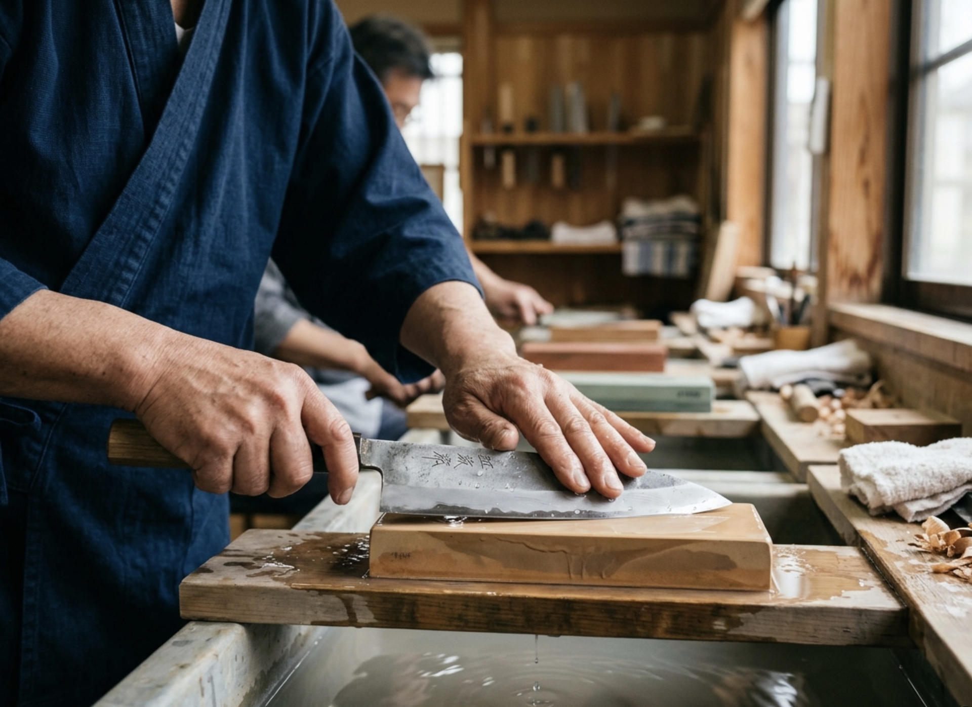 Kyoto: Japanese Knife Making and Sharpening Experience - Image 1