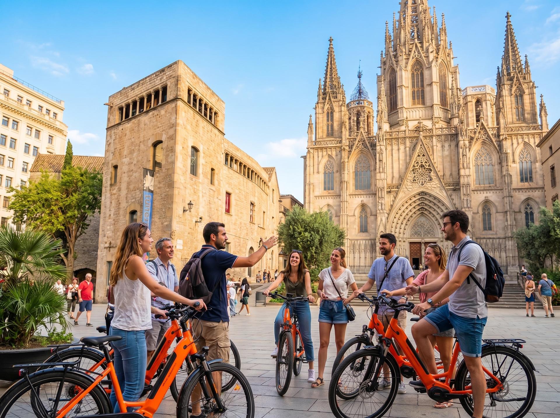 Barcelona Top 20 Bike & E-Bike Tour with Local Guide - Thumbnail 4