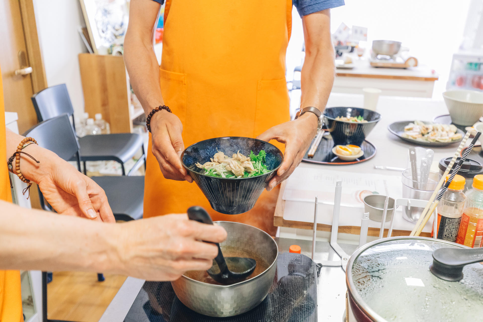 Osaka Home Cooking Class with Local Shop Tour - Thumbnail 3