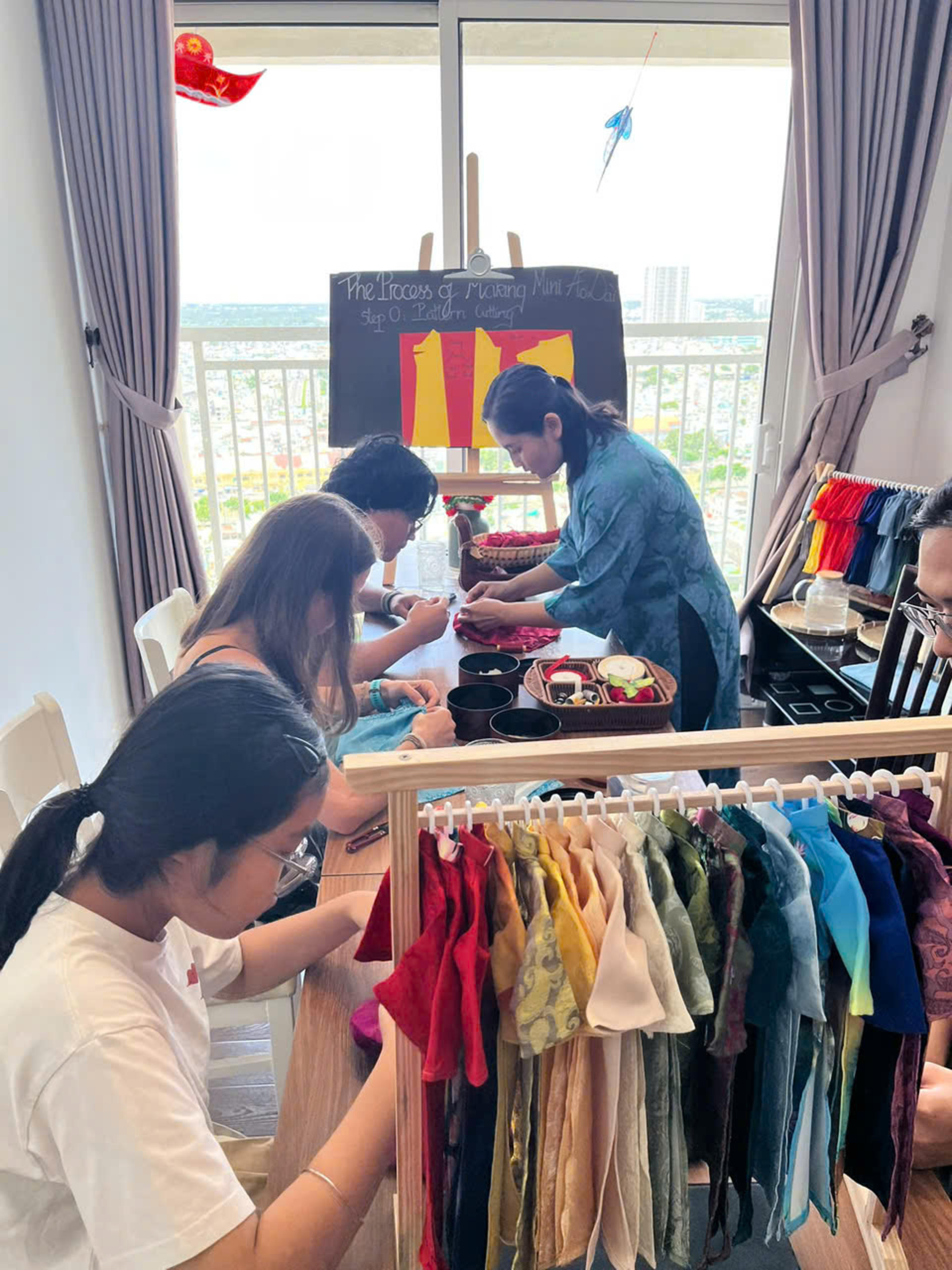 Mini Ao Dai Handcrafting Experience in Ho Chi Minh City - Thumbnail 7