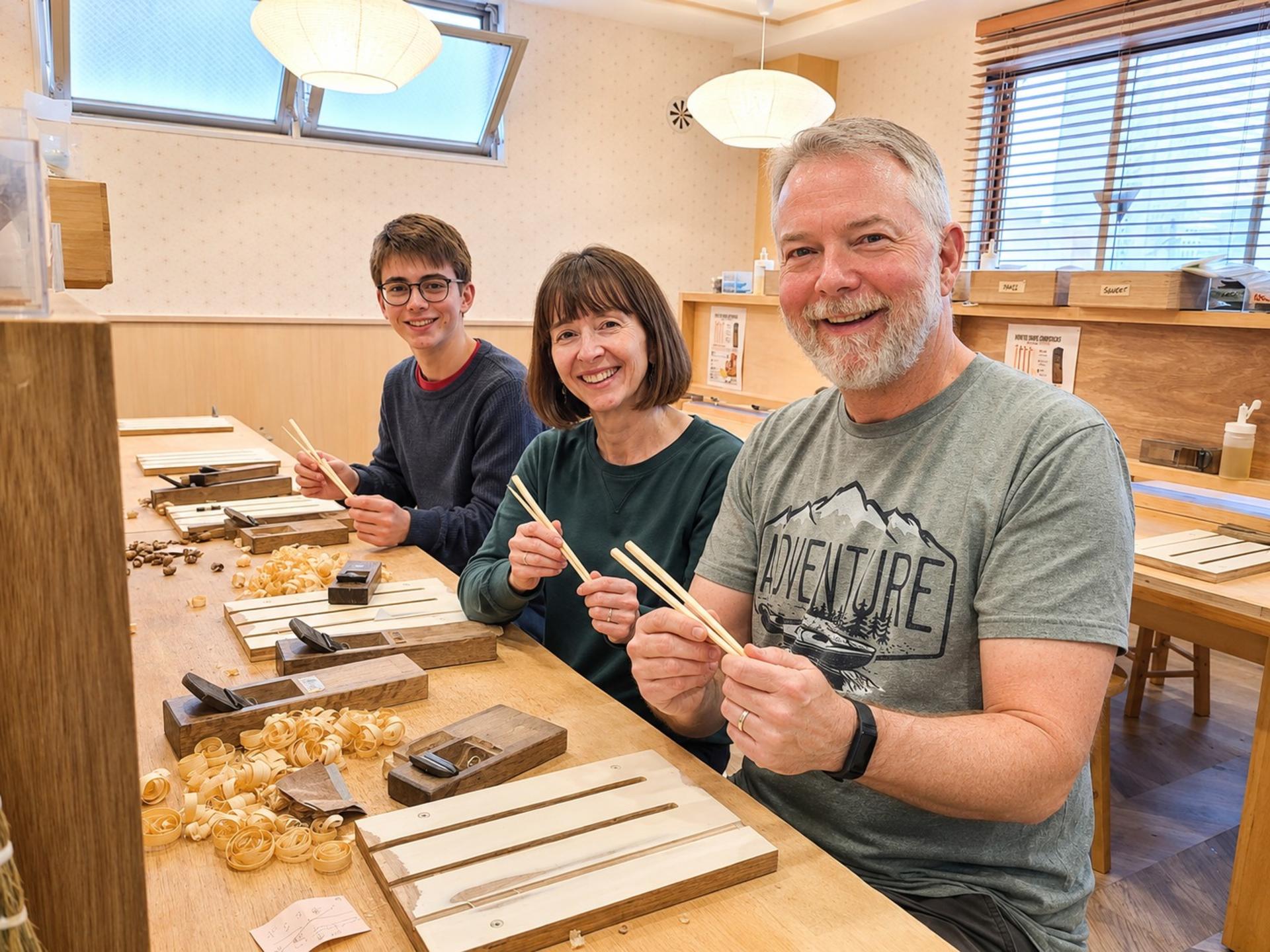 Crafting Your Own Chopsticks in Shinjuku  - Thumbnail 3