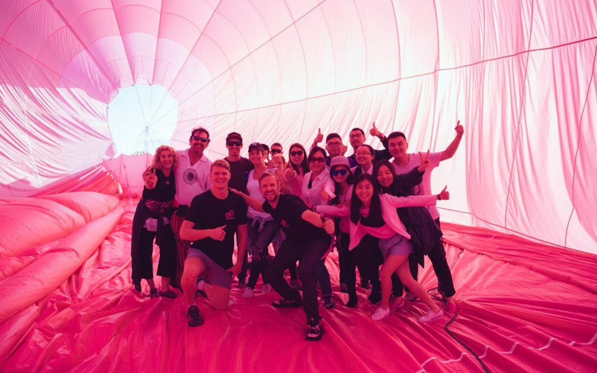 Sparkling Hot Air Balloon Flight Experience - Image 1