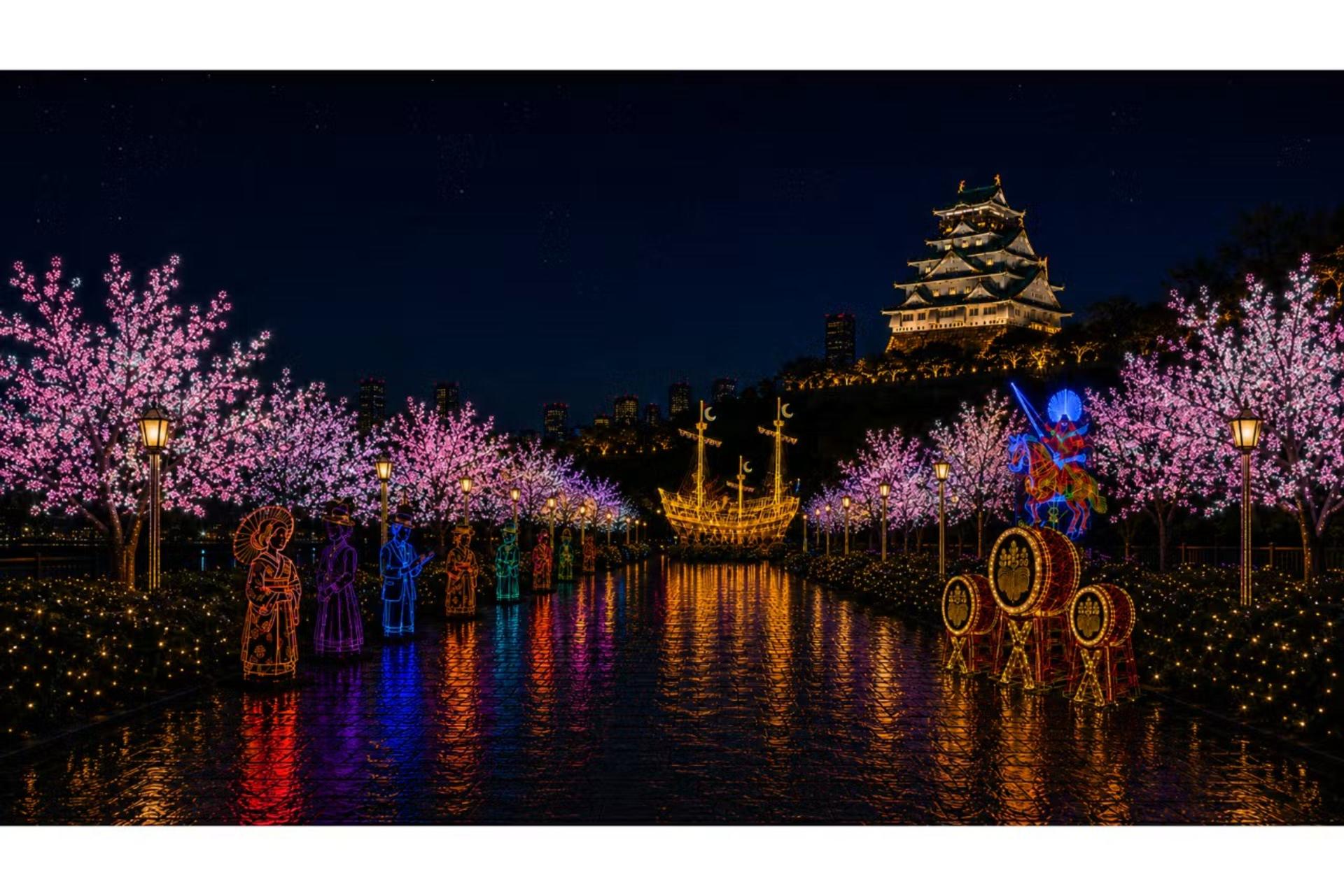 Osaka Castle Illuminage - Image 1