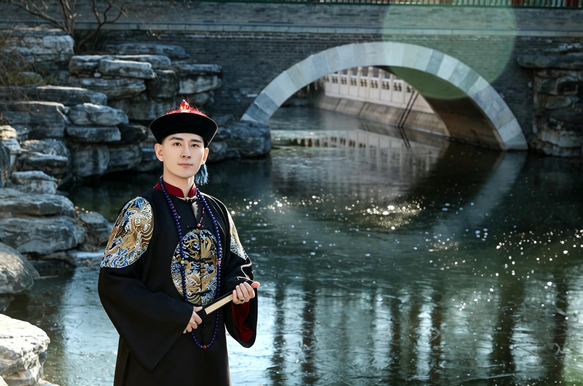 Beijing Qing Dynasty Gege traditional Hanfu costume rental & photography experience - Thumbnail 5