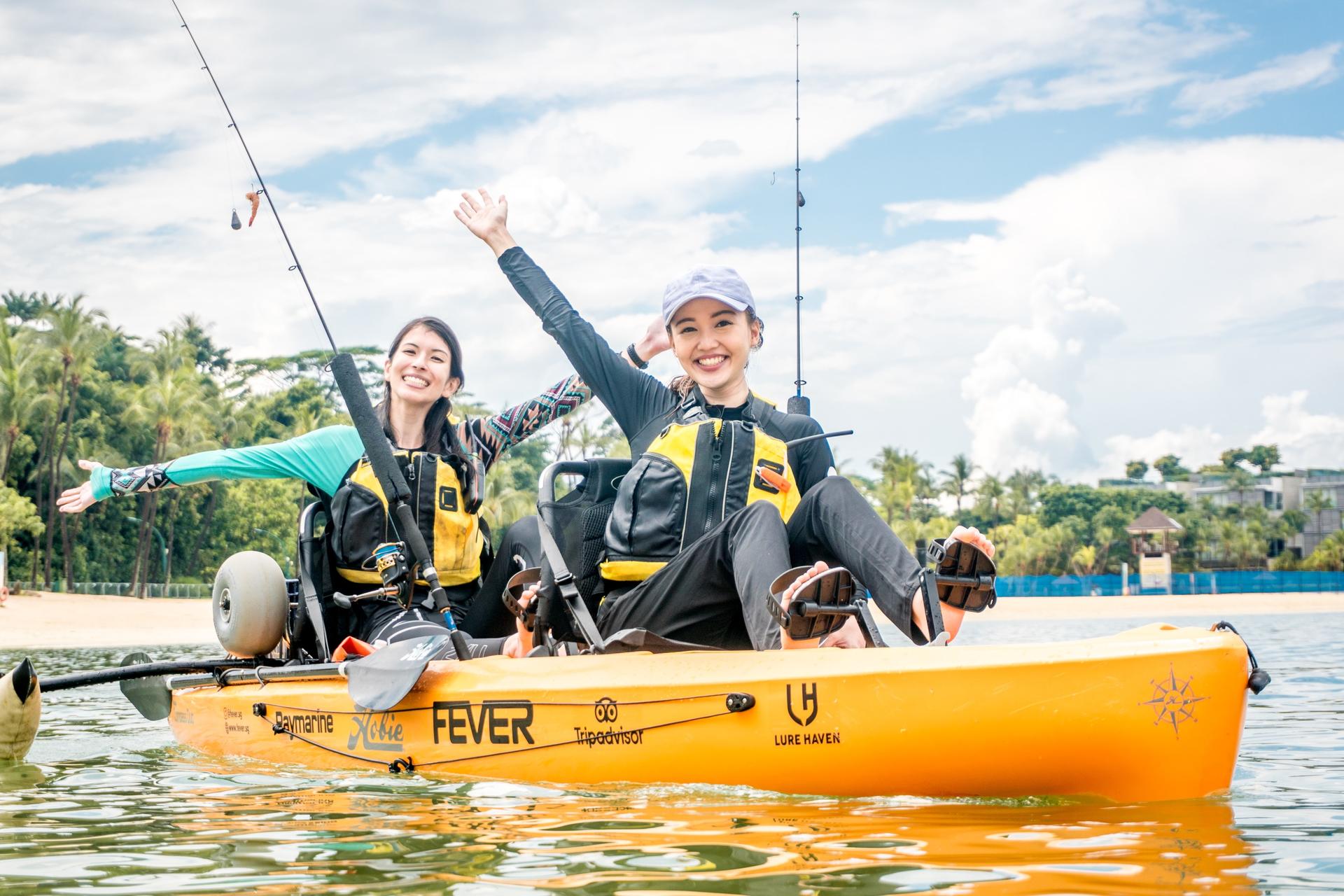 Kayak Fishing Experience in Singapore - Thumbnail 3