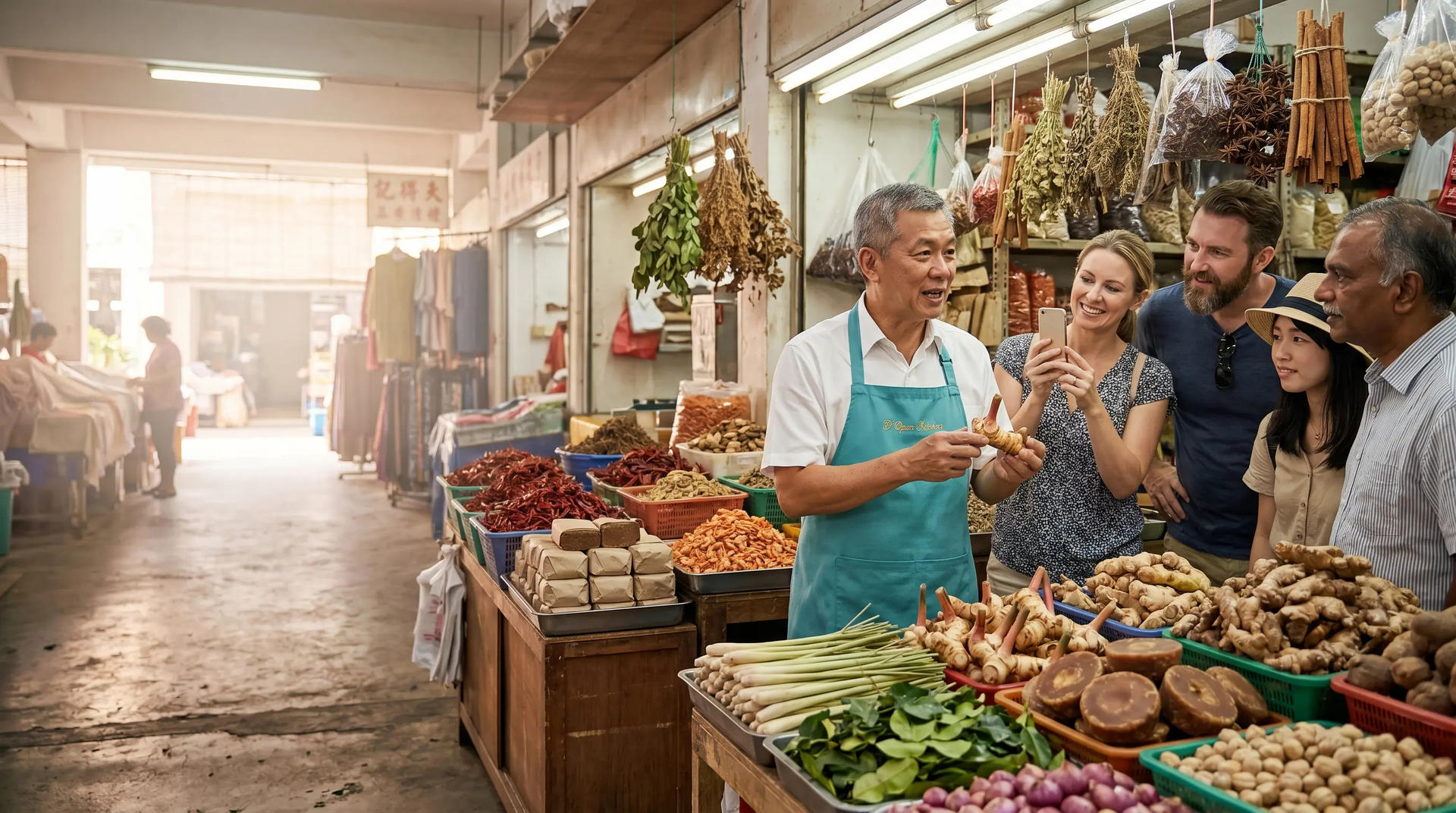 Heritage Cooking Class with Wet Market Tour by D'Open Kitchen - Image 1