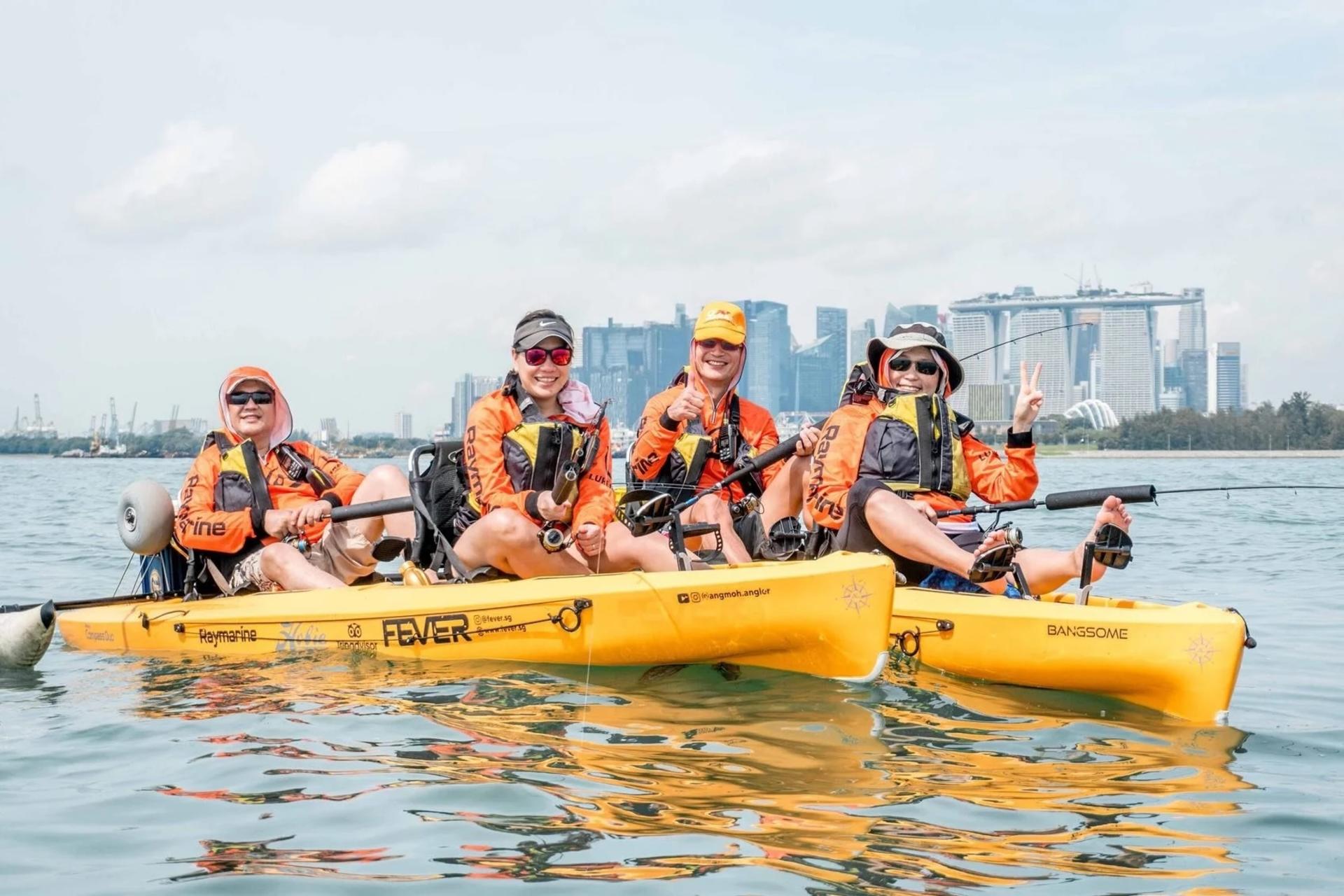 Kayak Fishing Experience in Singapore - Thumbnail 9