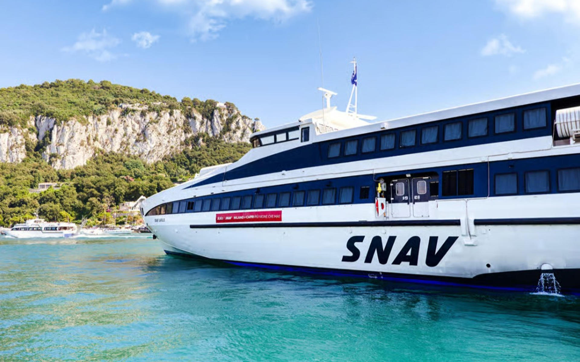 Naples - Capri Island Fast Ferry Ticket - Image 1