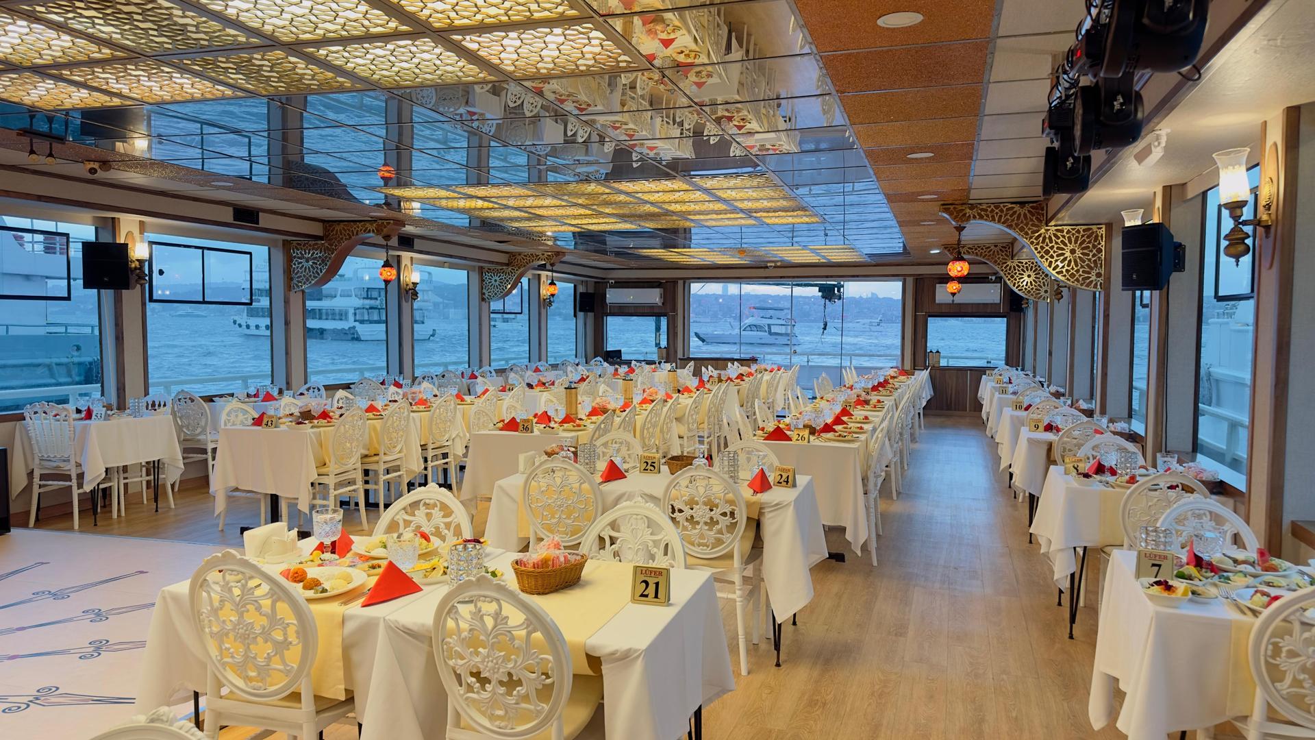 Mega Lufer Bosphorus Dinner Cruise and Show with Private Table - Thumbnail 23