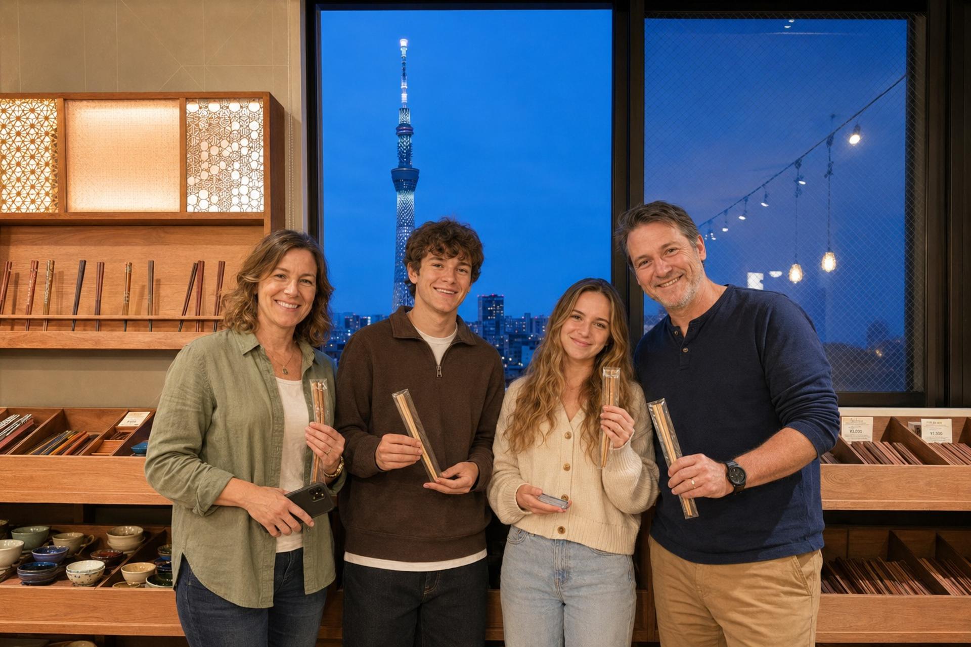 Tokyo Asakusa Chopsticks Workshop: Make Your Own Pair - Thumbnail 7