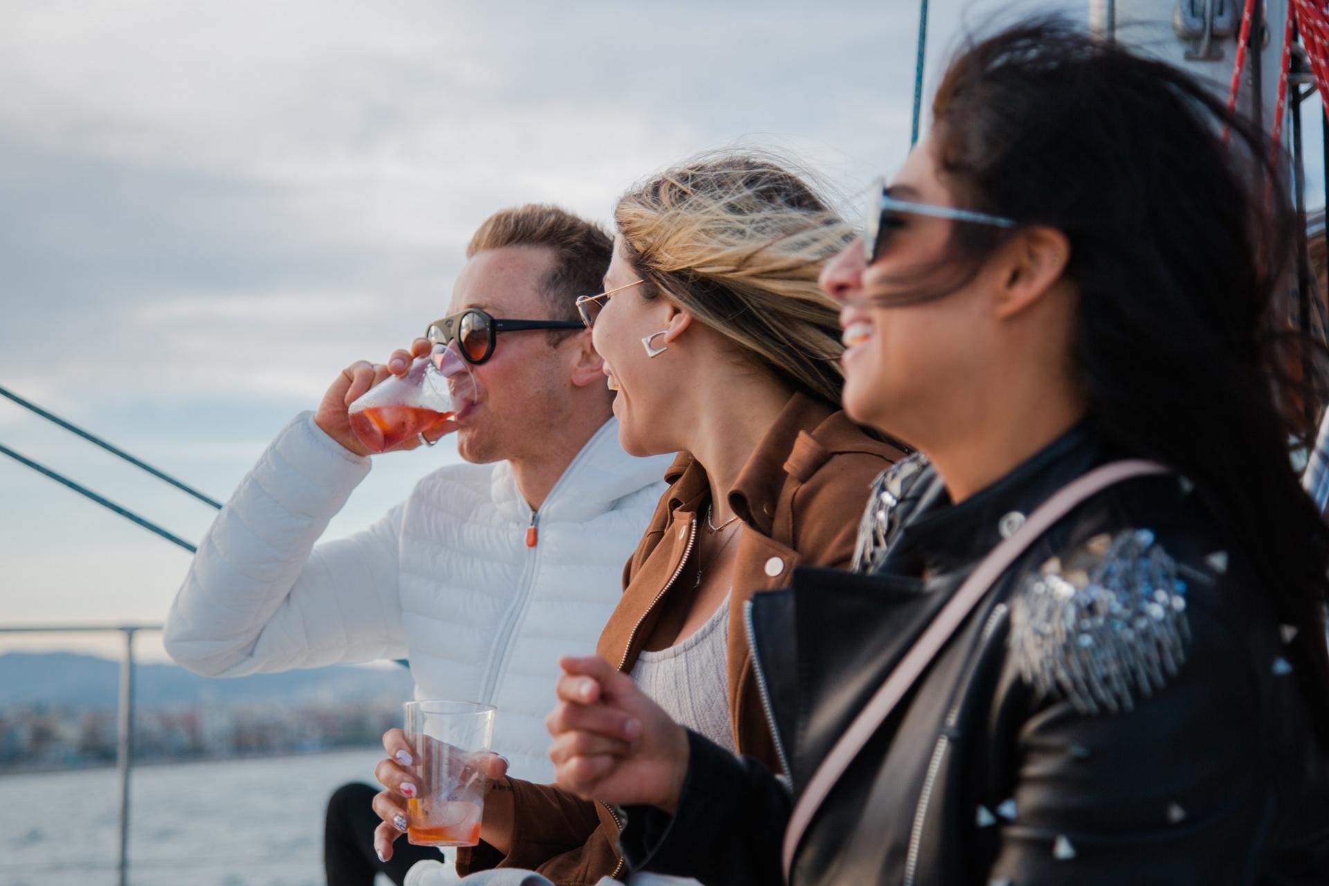 Day or Sunset Catamaran Cruise with Tapas & Drinks from Barcelona - Thumbnail 9