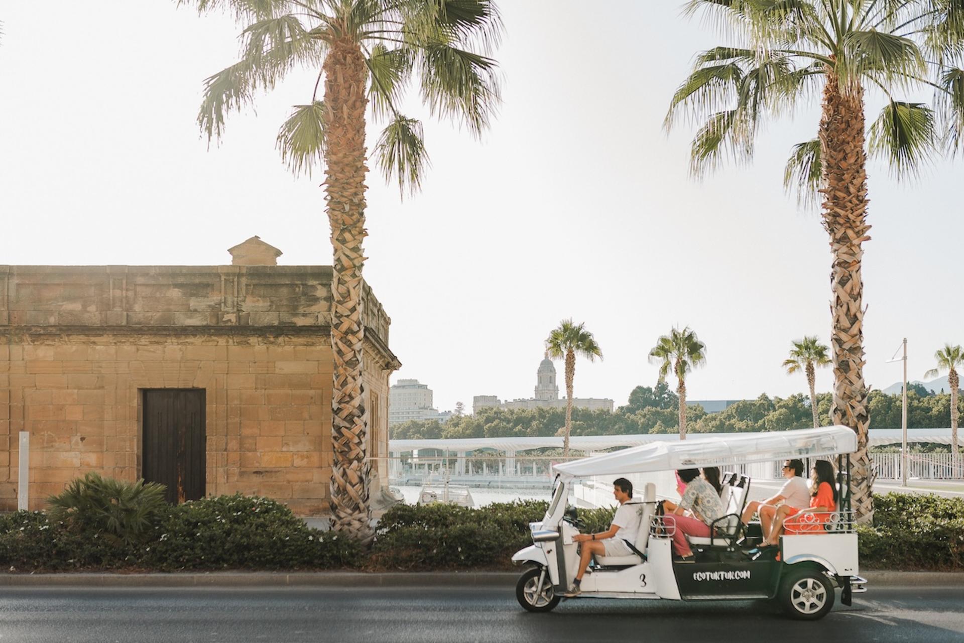 Private Eco Tuk Tuk Tour in Malaga - Thumbnail 6