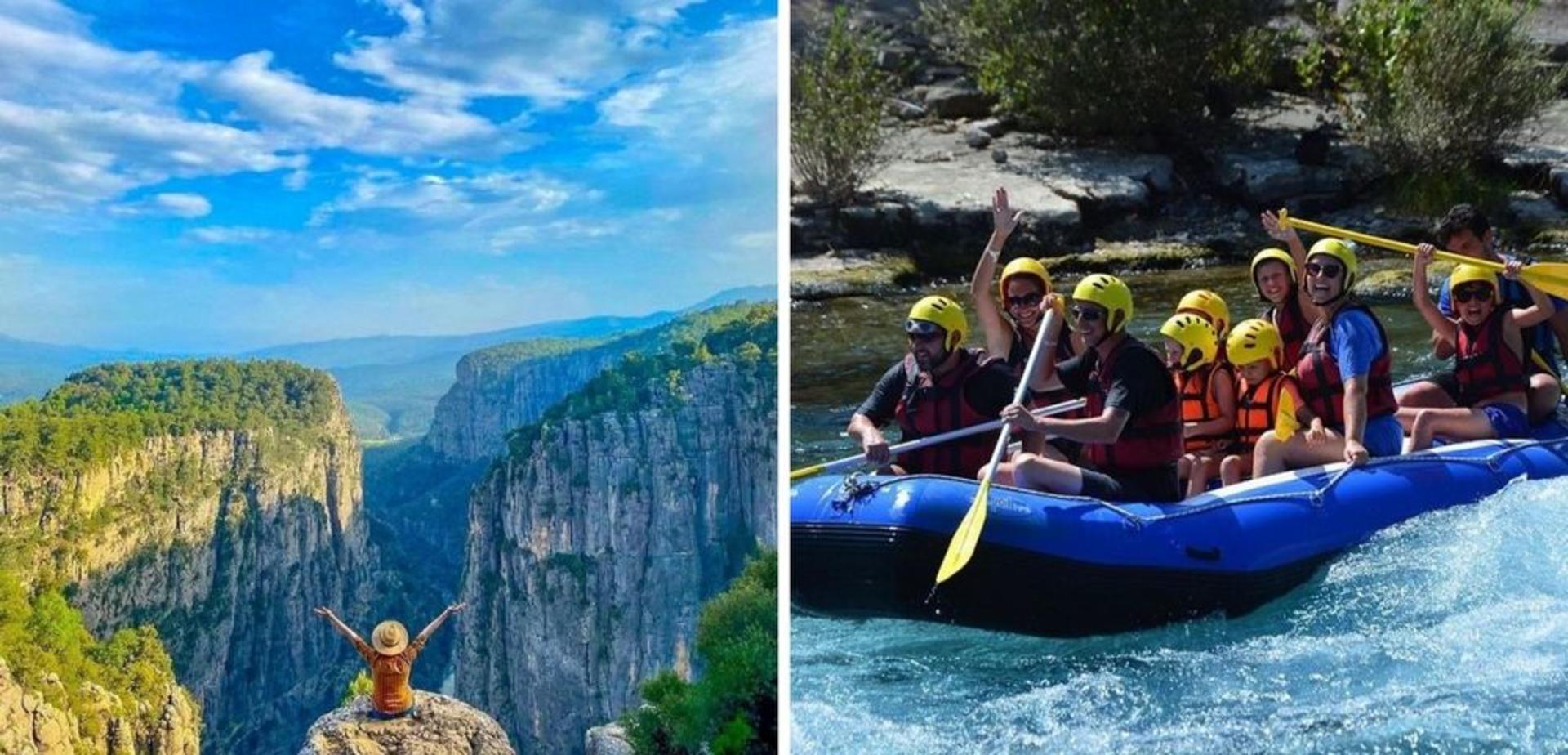 Alanya: Tazi Canyon & Rafting Combo Tour - Image 1