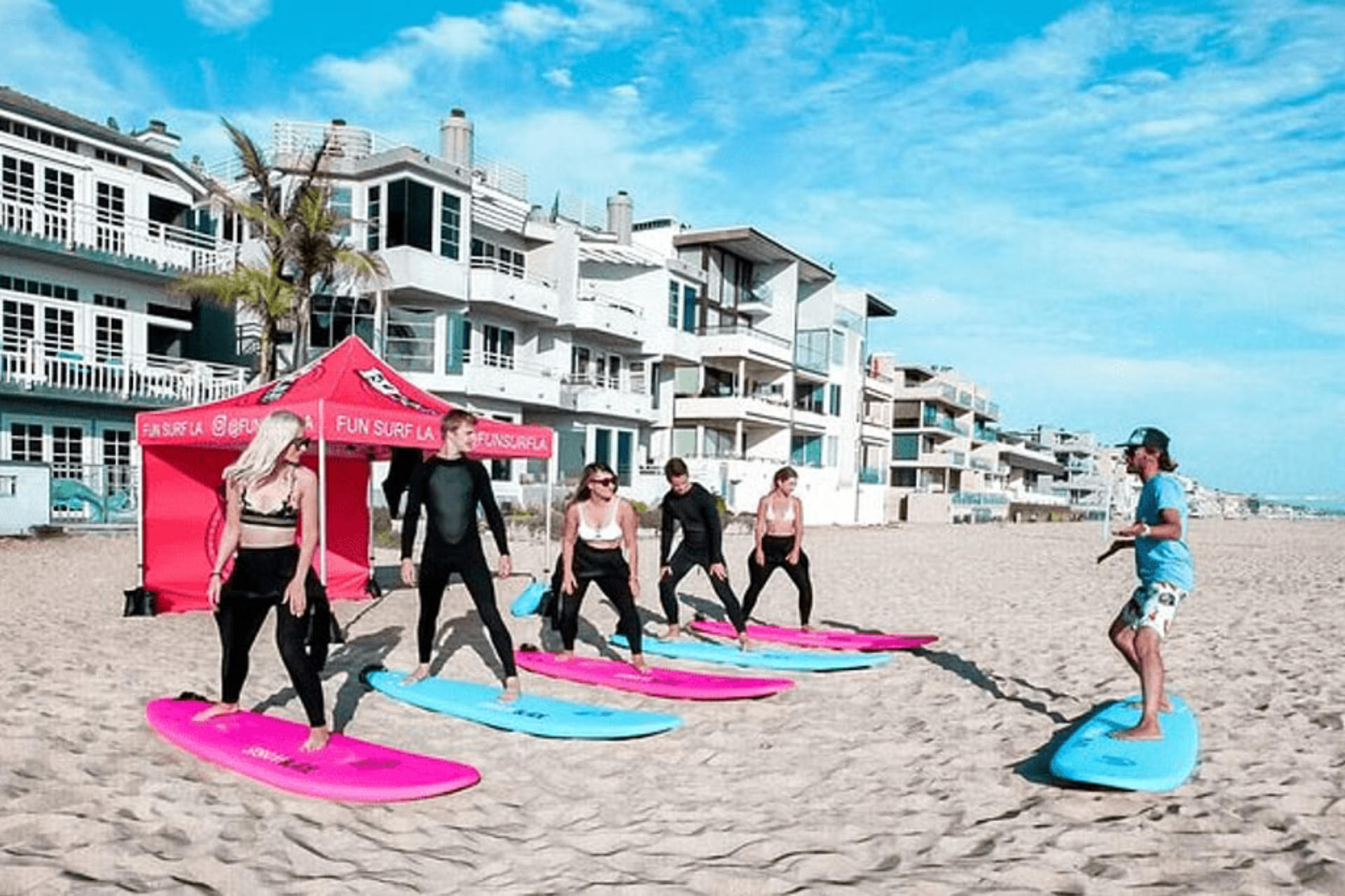 Surfing Lesson in Los Angeles - Image 1