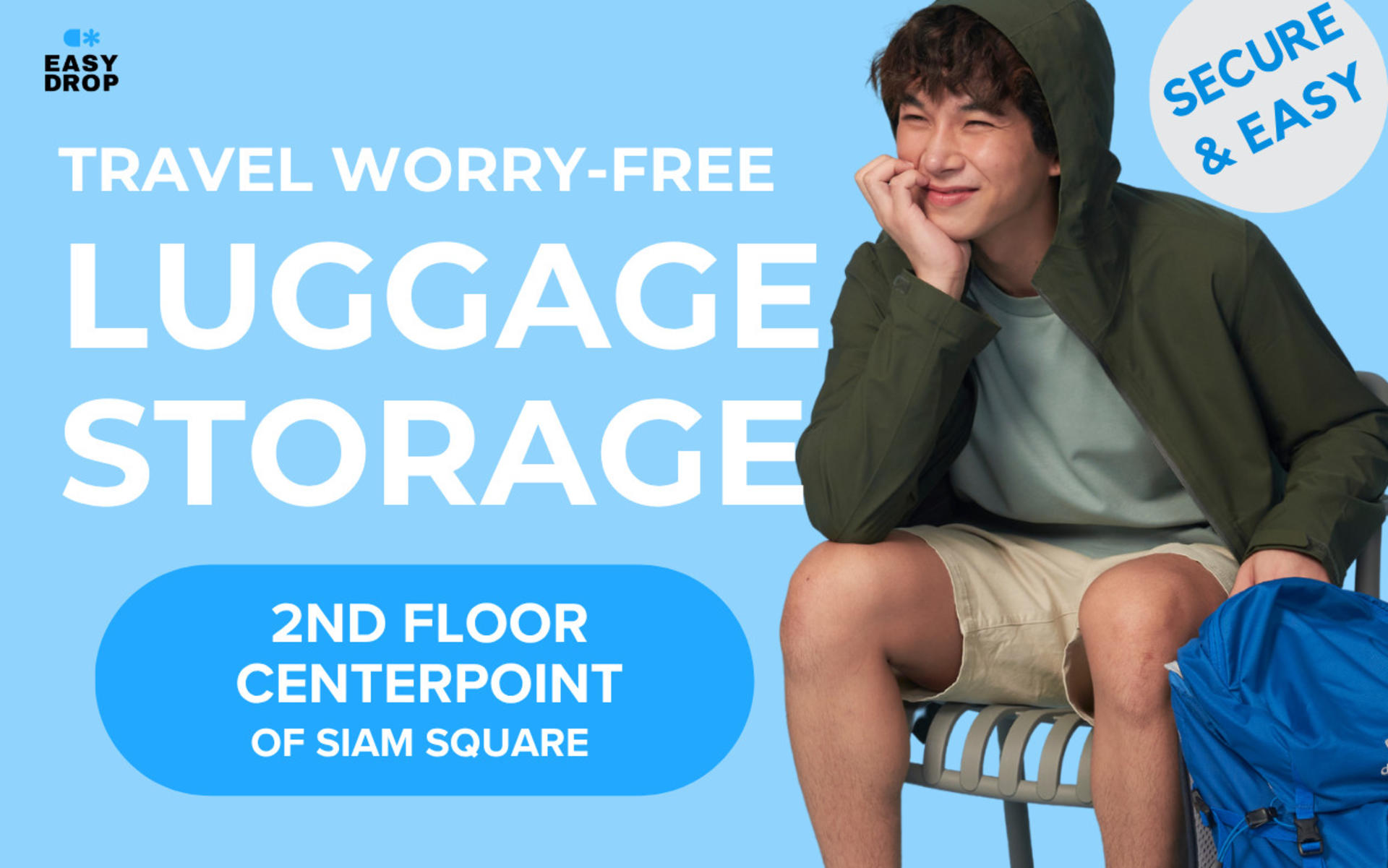 Easydrop Luggage Storage Service in Thailand - Image 1