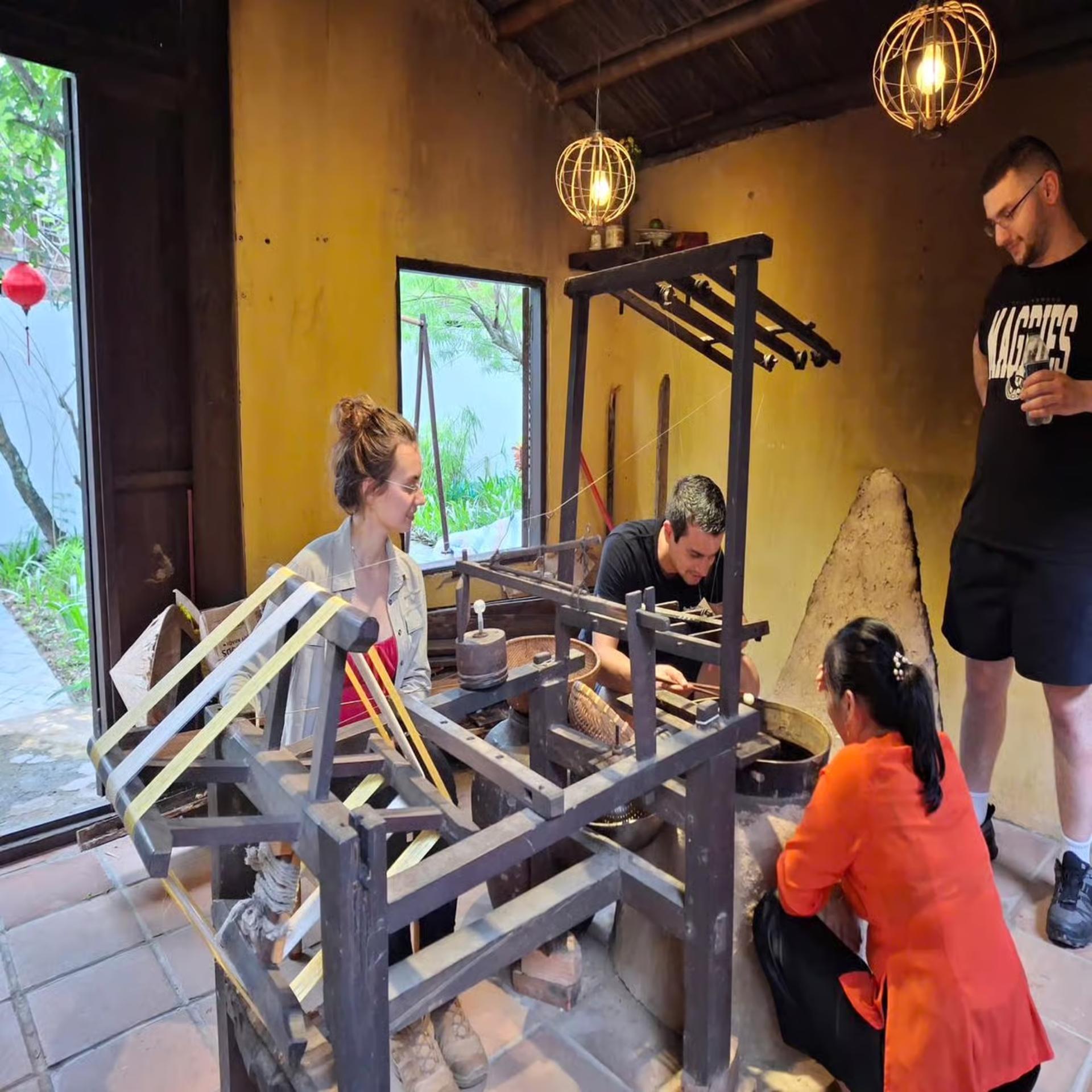 Silk Weaving Discovery In Hoi An Silk Village - Thumbnail 10