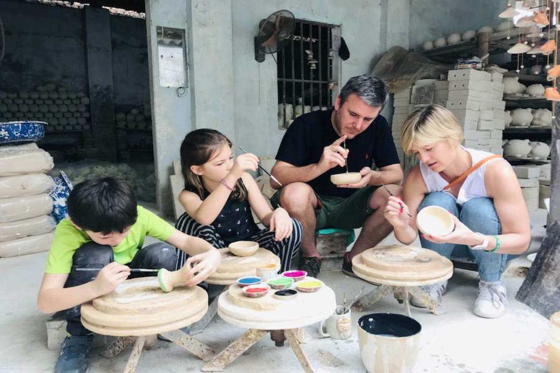 Hanoi Half-Day Jeep Tour to Bat Trang Pottery Village & Workshop - Thumbnail 7