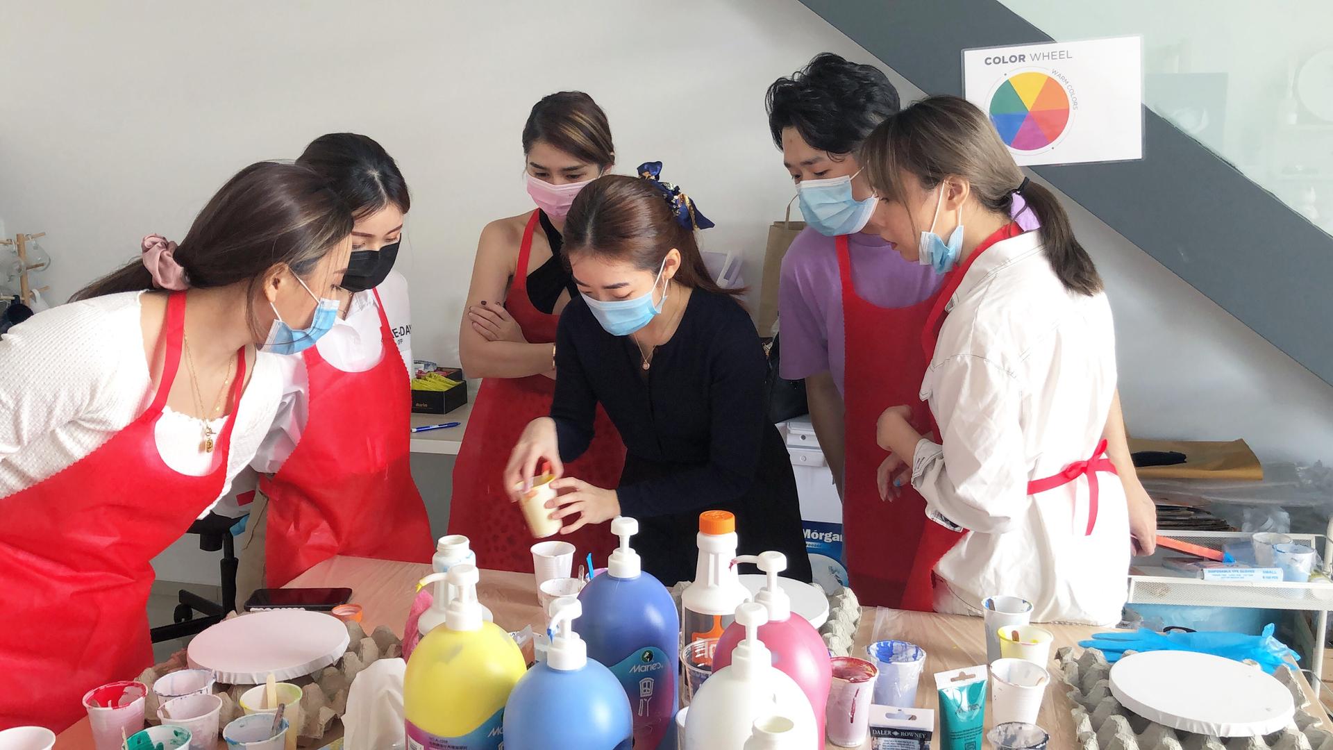 Fluid Art Workshop in Kuala Lumpur - Thumbnail 7