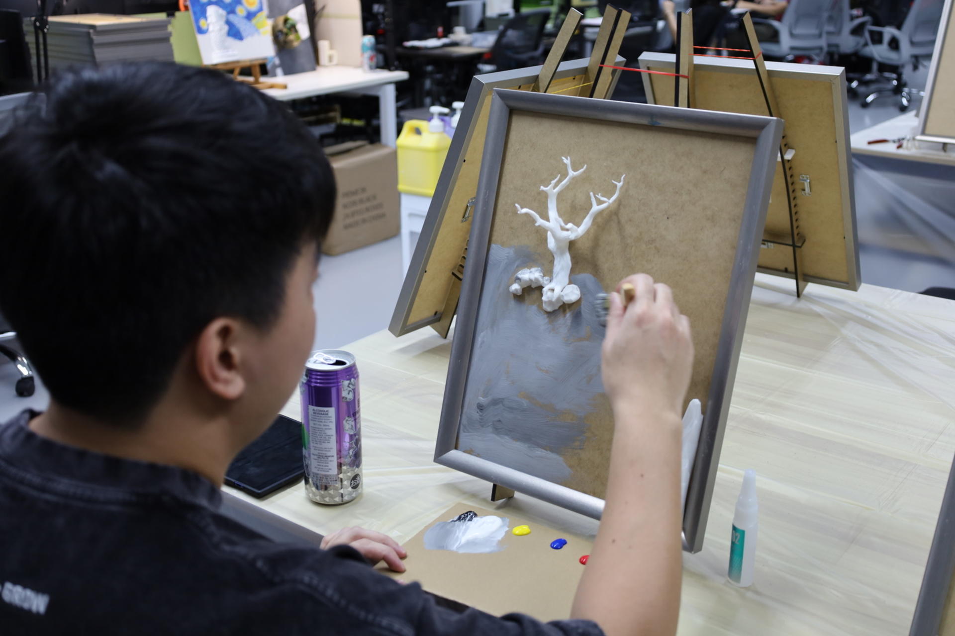 3D Art Jamming and Canvas Painting in Singapore - Thumbnail 8