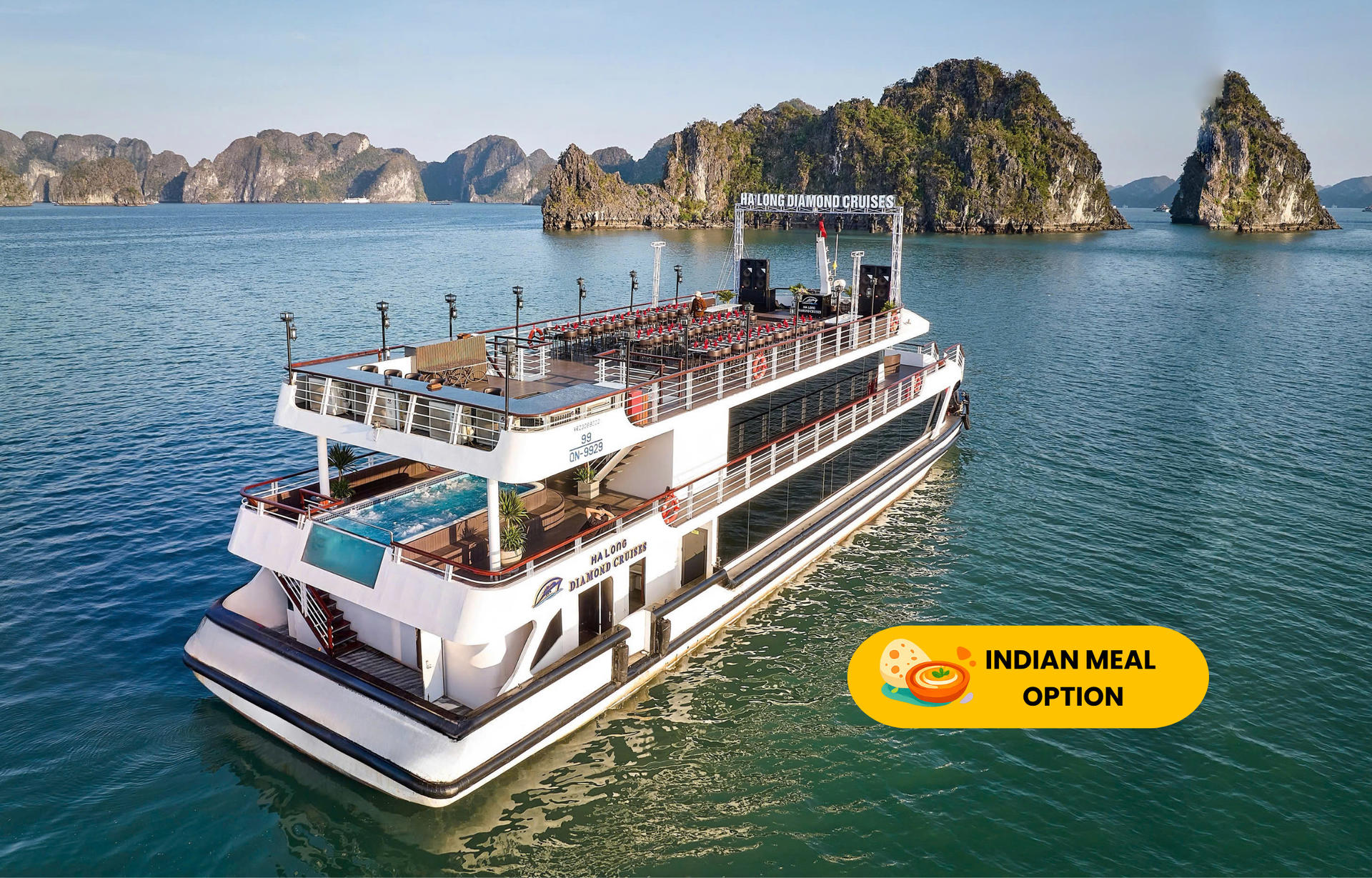 Diamond Luxury Day Cruise: Ha Long Bay,Sung Sot & Ti Top Island - Image 1