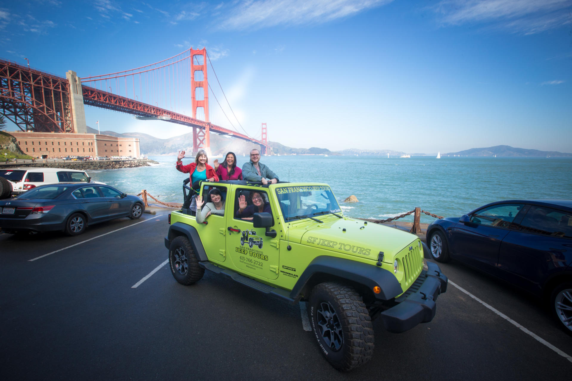 Private San Francisco City Tour in open-top Jeep (max 6 guests) - Image 1