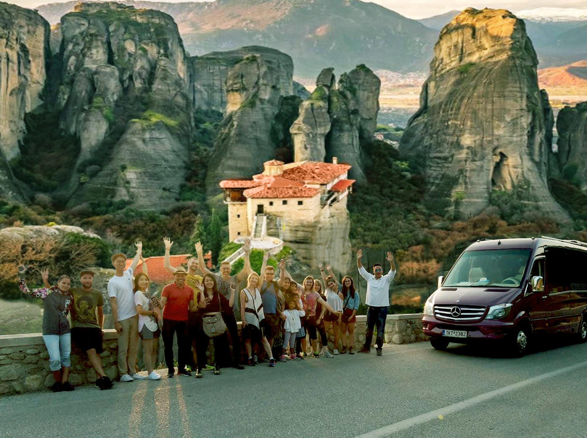 Meteora Day Tour from Athens, 9 ΑΜ start, Sea Stops, Caves & Lunch - Image 1